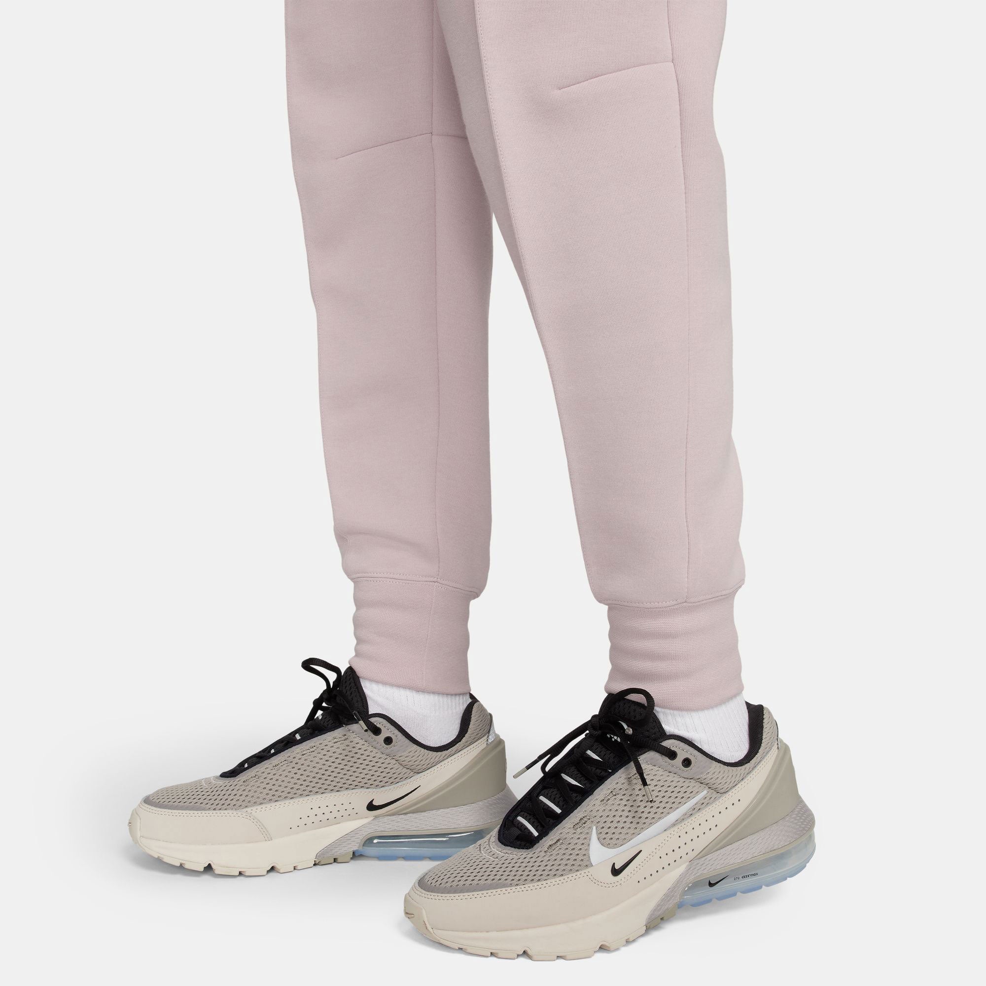 Nike Tech Fleece Women's Mid-Rise Pants - Grey (7)