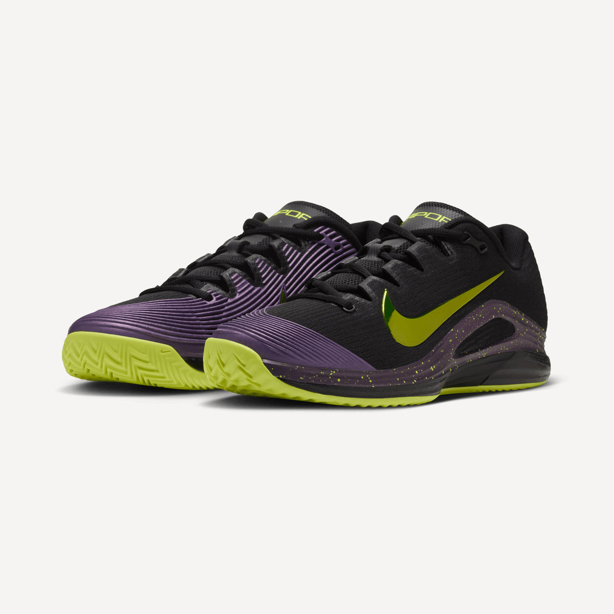 Nike Vapor 12 Carlos Alcaraz Men's Clay Court Tennis Shoes - Black (4)