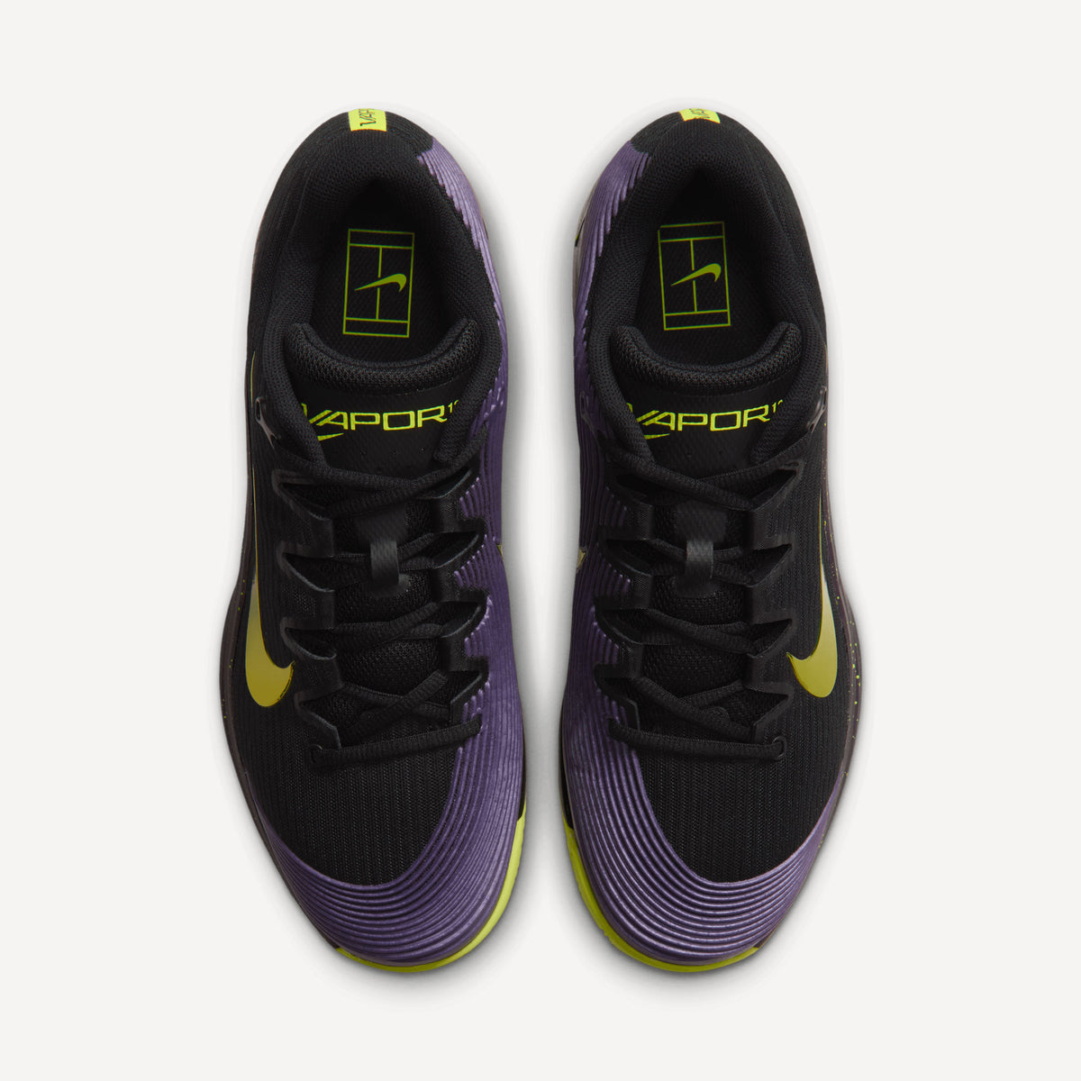 Nike Vapor 12 Carlos Alcaraz Men's Clay Court Tennis Shoes - Black (6)