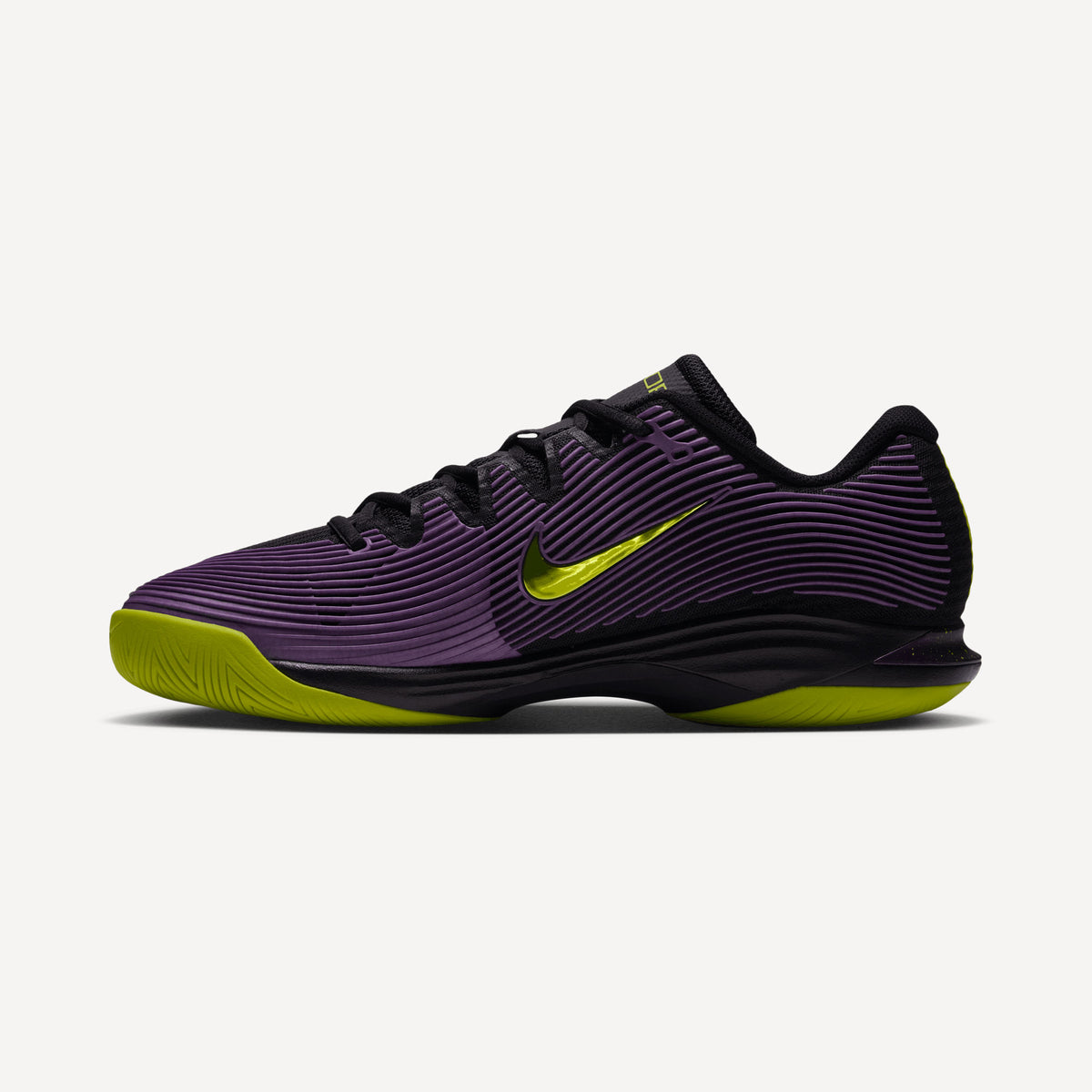 Nike Vapor 12 Carlos Alcaraz Men's Hard Court Tennis Shoes - Black (3)