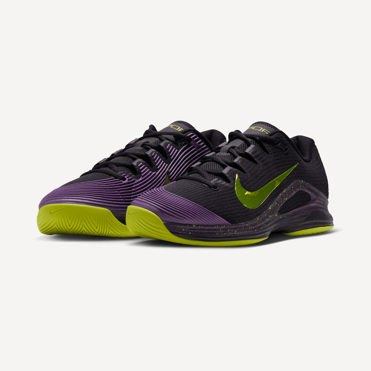 Nike Vapor 12 Carlos Alcaraz Men's Hard Court Tennis Shoes - Black (4)