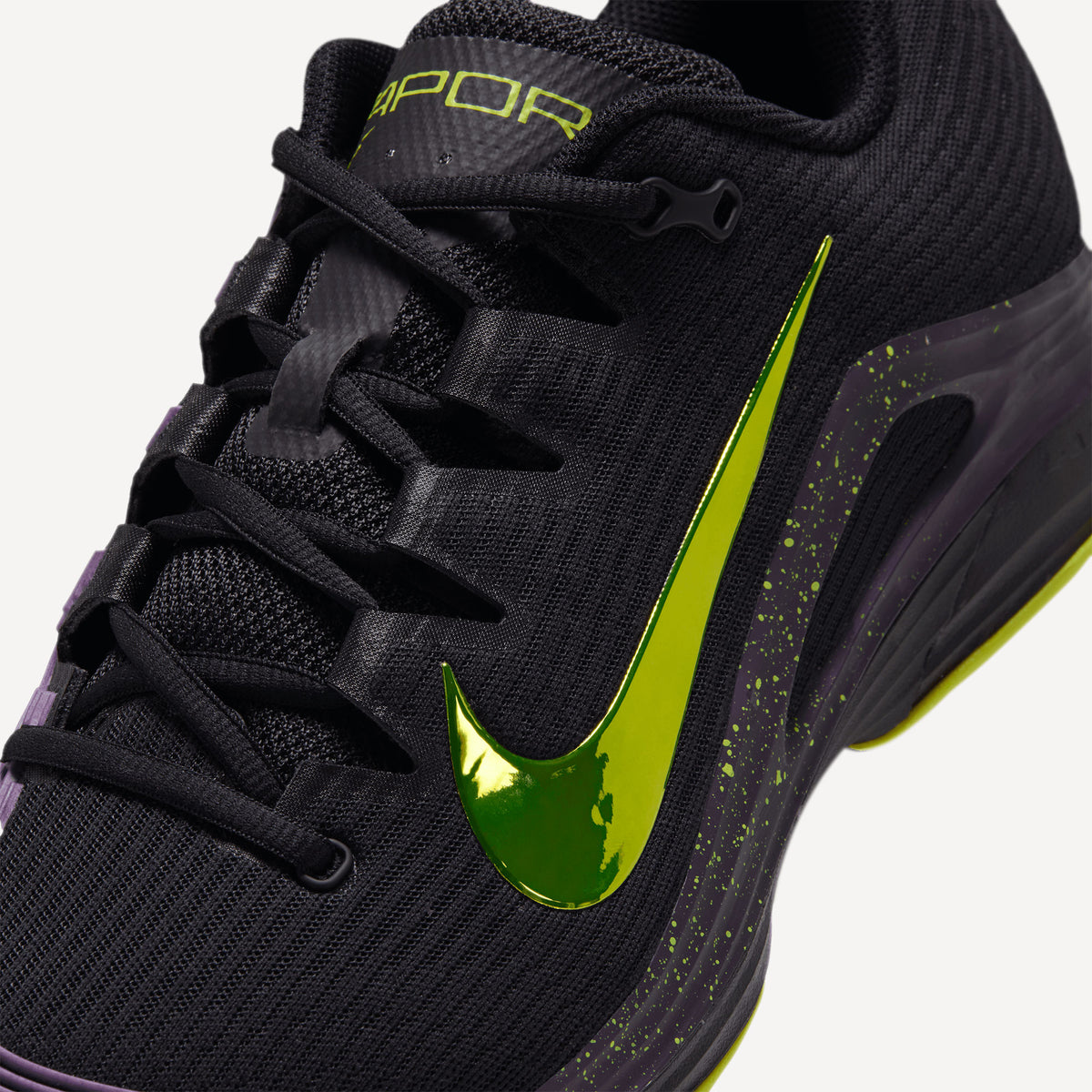Nike Vapor 12 Carlos Alcaraz Men's Hard Court Tennis Shoes - Black (7)