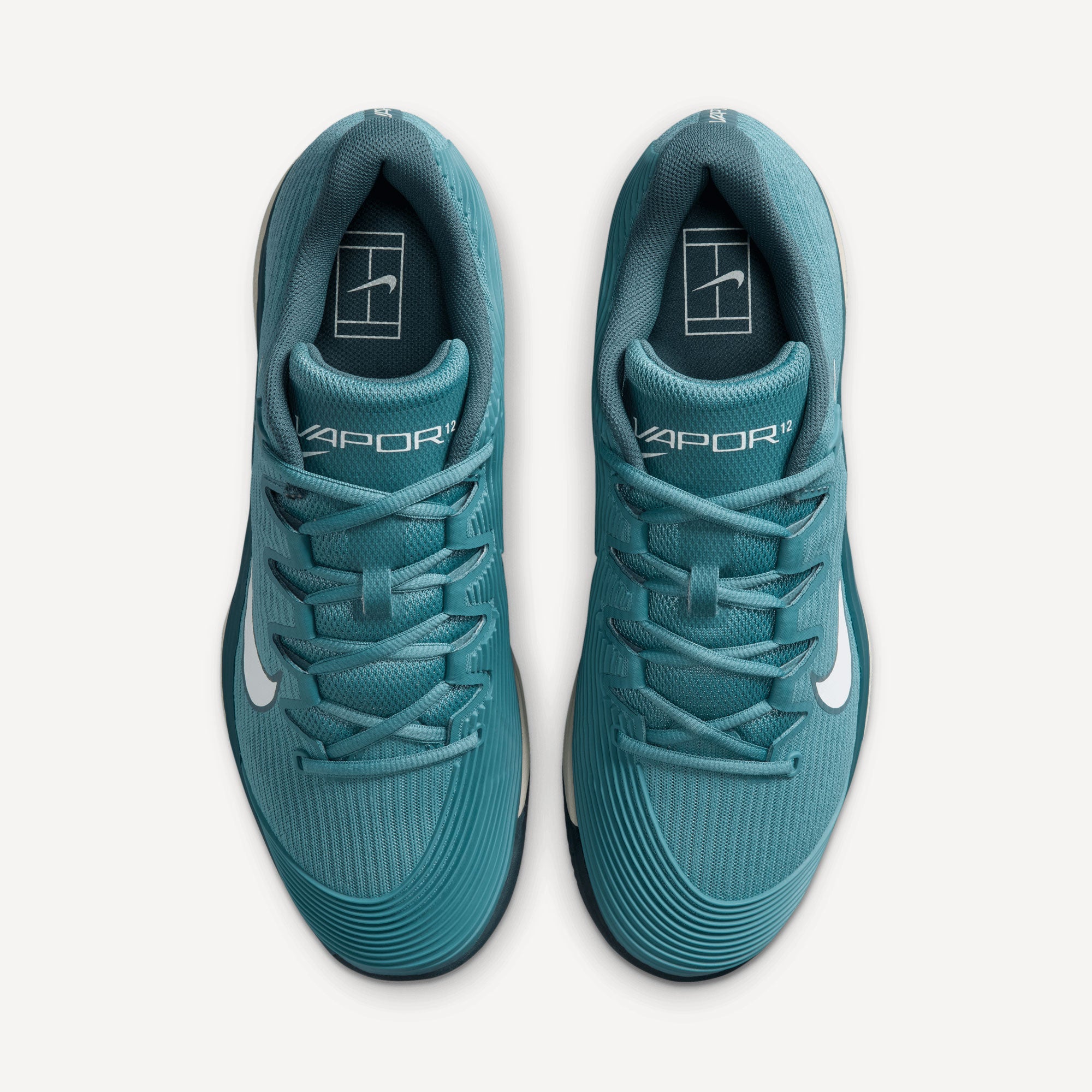 Nike Vapor 12 Men's Clay Court Tennis Shoes - Blue (6)