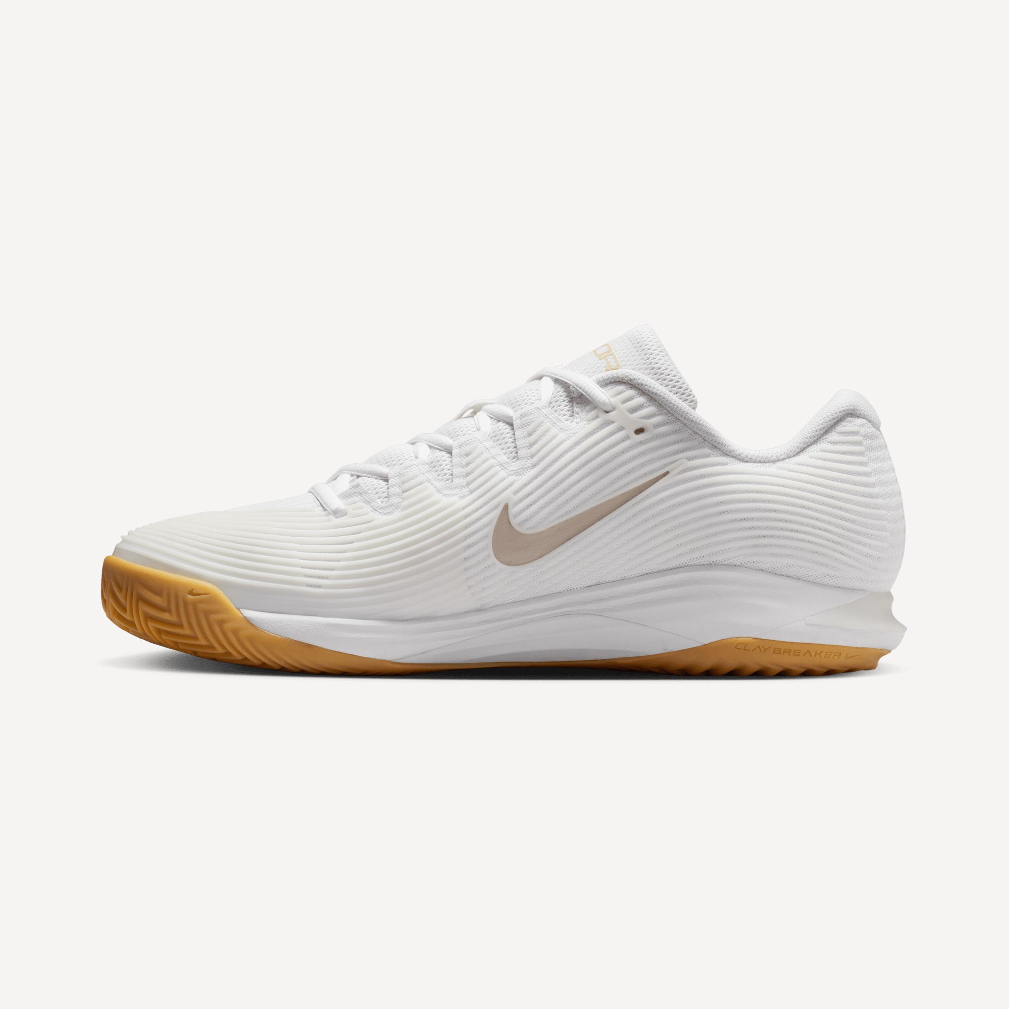 Nike Vapor 12 Men's Clay Court Tennis Shoes - White (3)
