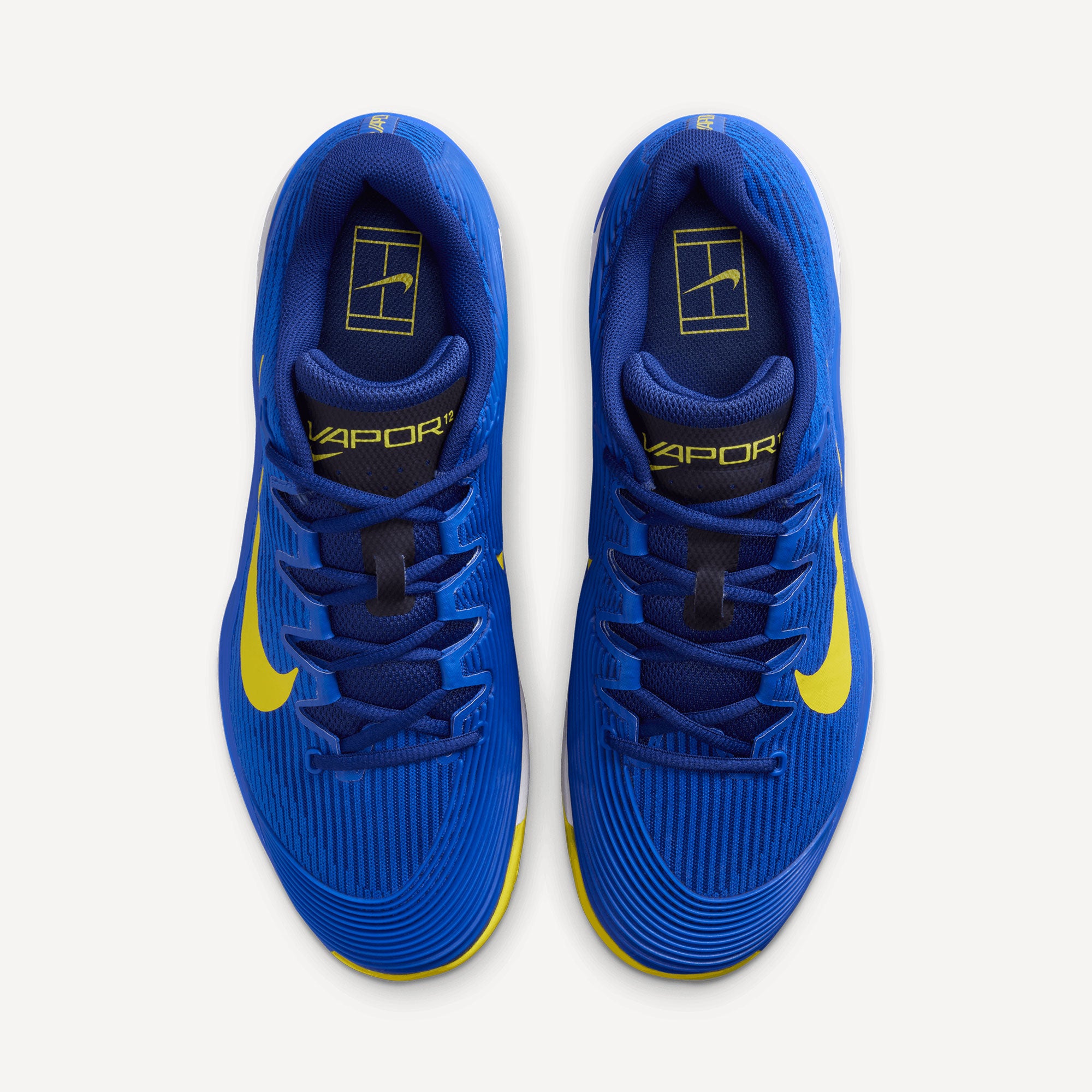 Nike Vapor 12 Men's Clay Court Tennis Shoes - Blue (6)