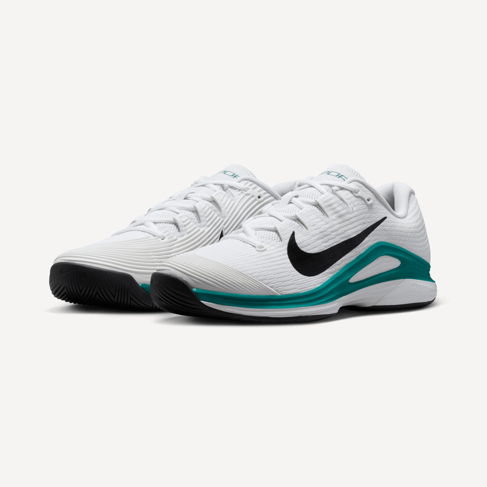 Nike Vapor 12 Men's Hard Court Tennis Shoes - White (4)