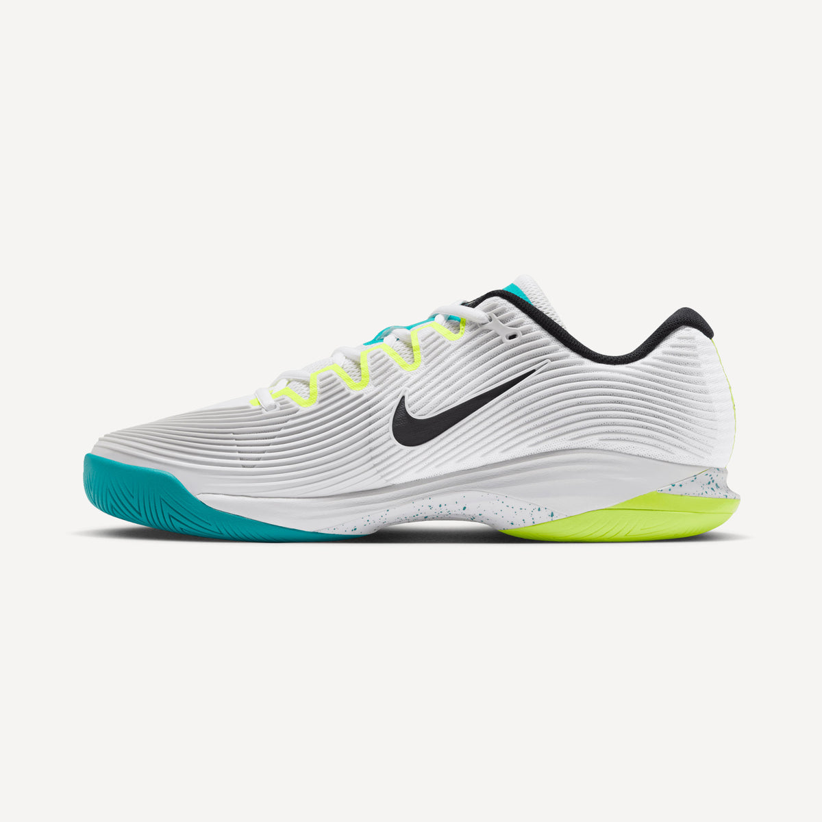 Nike Vapor 12 Men's Hard Court Tennis Shoes - White (3)