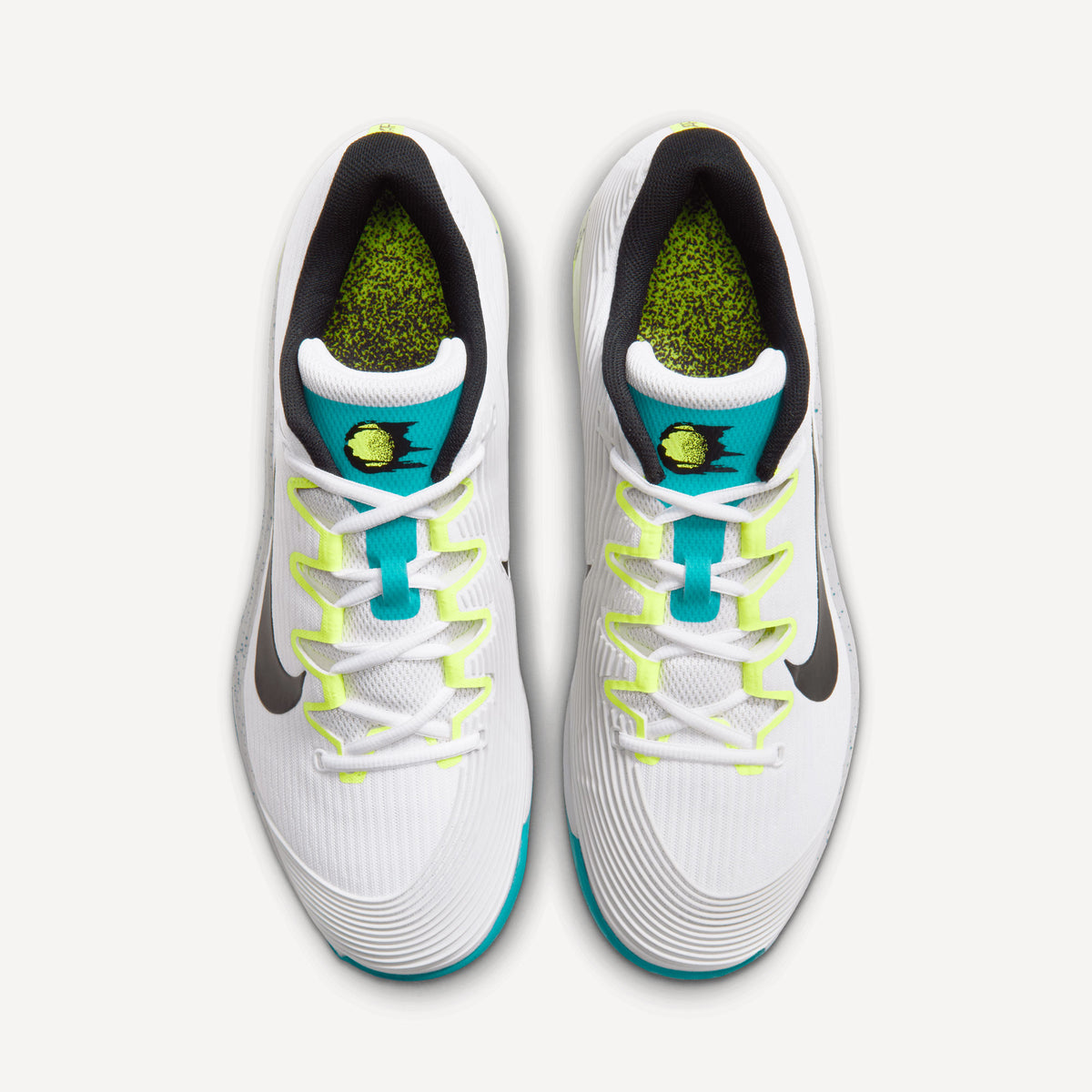 Nike Vapor 12 Men's Hard Court Tennis Shoes - White (6)