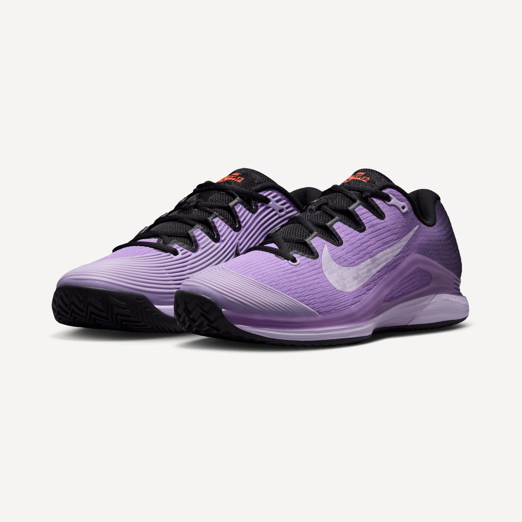 Nike Vapor 12 Premium Carlos Alcaraz Men's Clay Court Tennis Shoes - Purple (4)