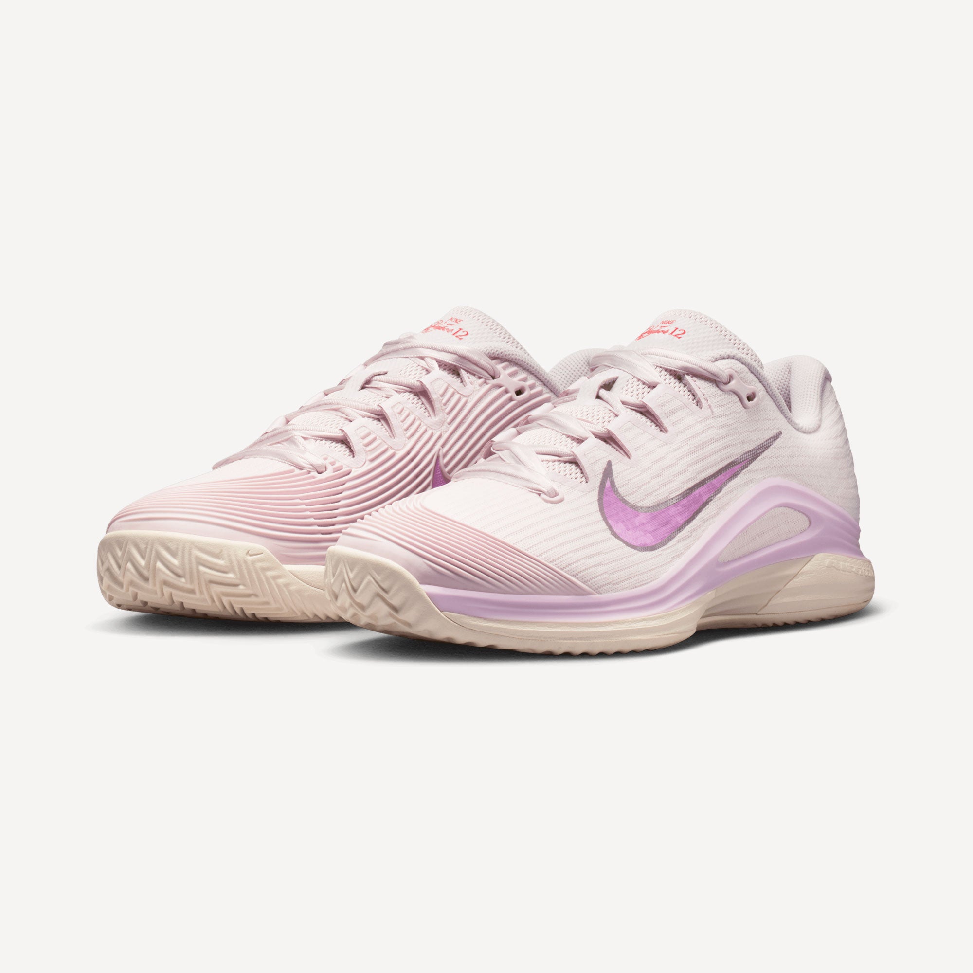 Nike Vapor 12 Premium Women's Clay Court Tennis Shoes - Pink (4)