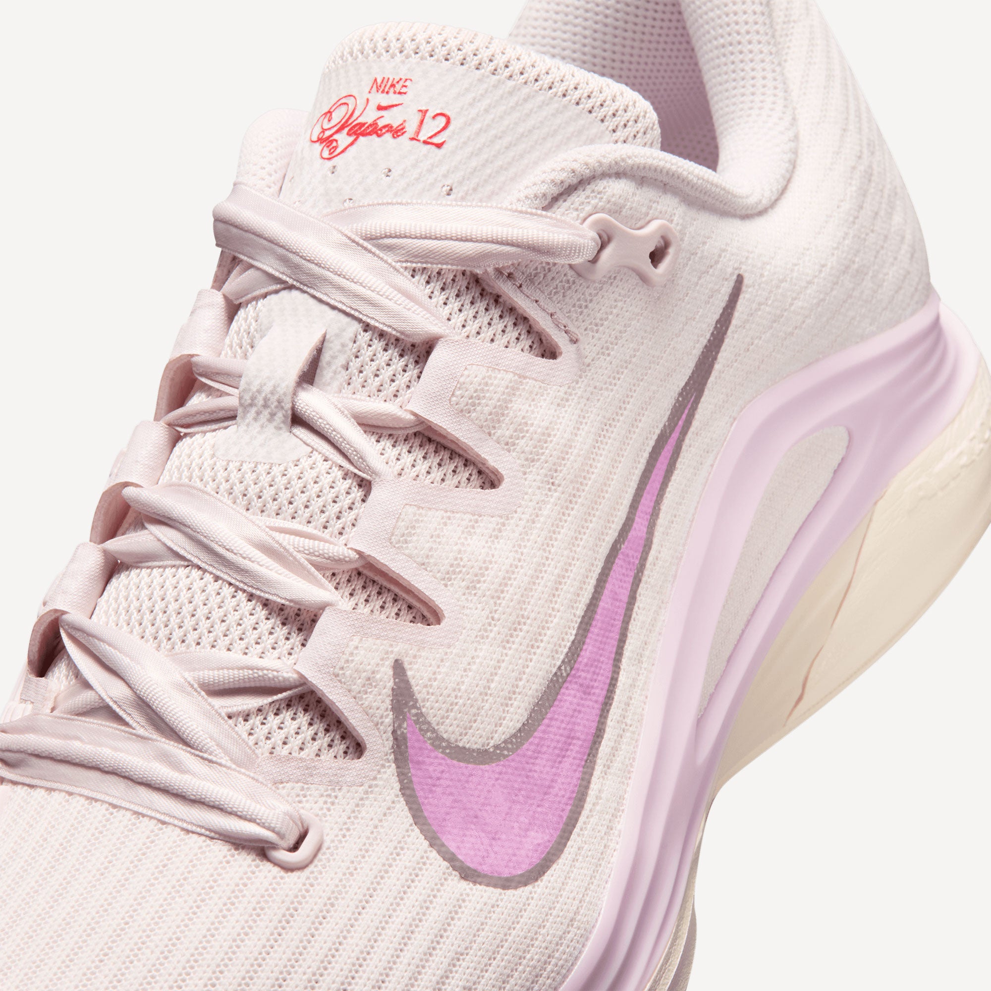 Nike Vapor 12 Premium Women's Clay Court Tennis Shoes - Pink (7)