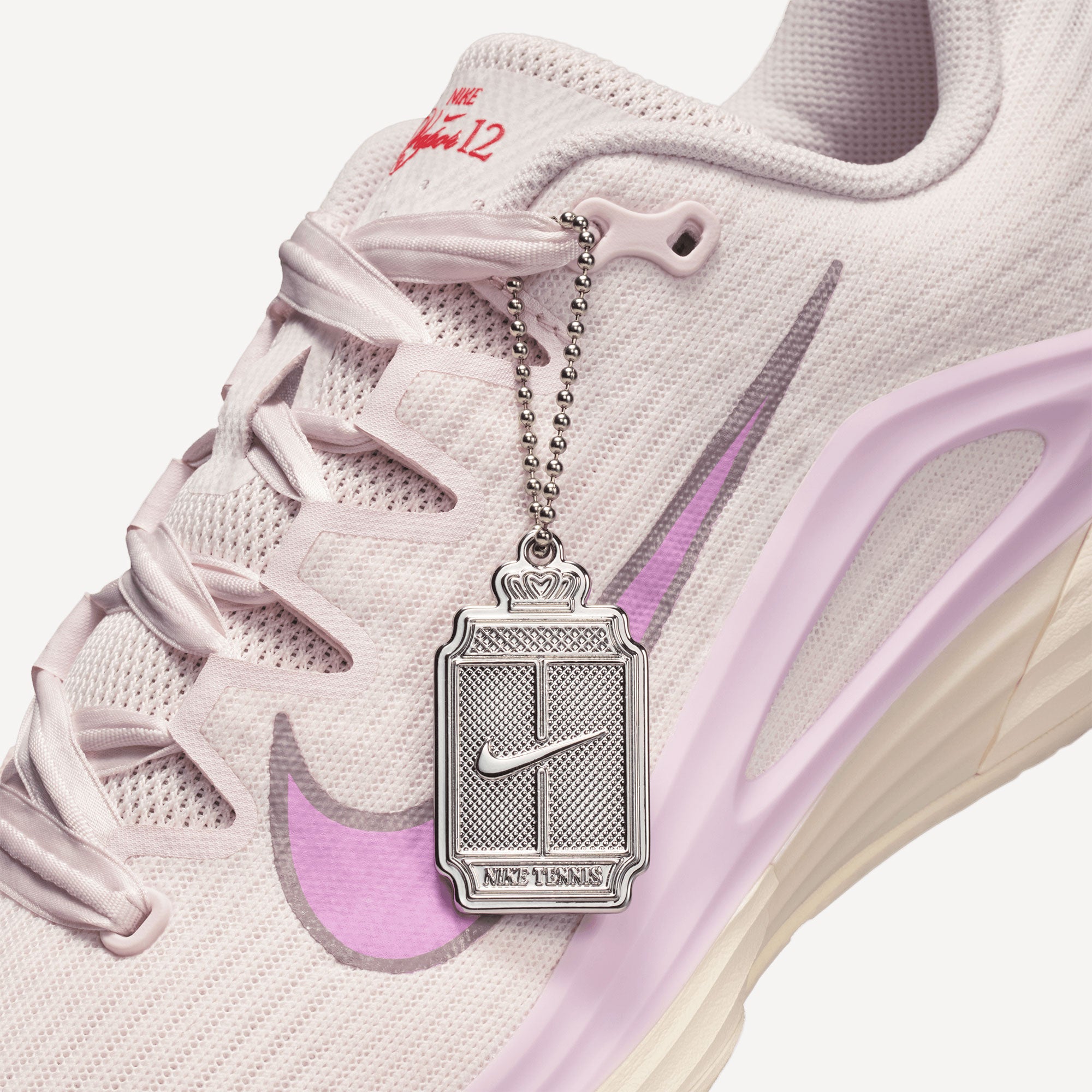 Nike Vapor 12 Premium Women's Clay Court Tennis Shoes - Pink (9)