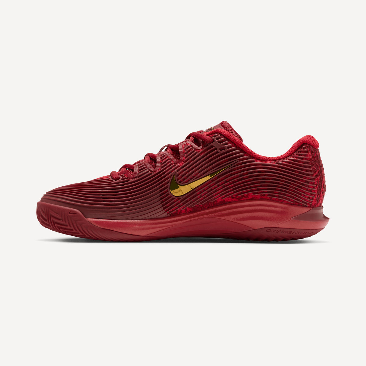 Nike Vapor 12 "Qinwen" Women's Clay Court Tennis Shoes - Red (3)