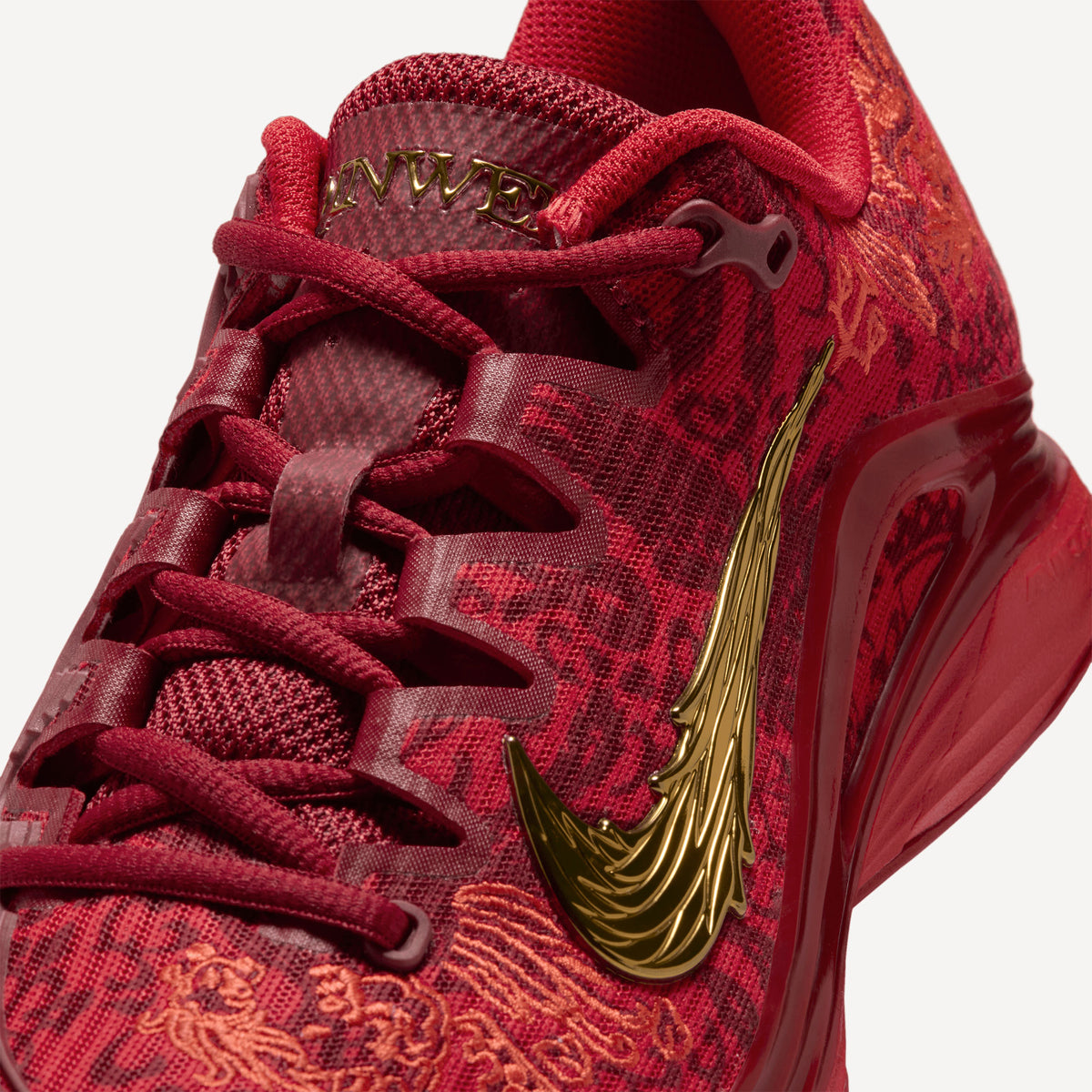 Nike Vapor 12 "Qinwen" Women's Clay Court Tennis Shoes - Red (7)