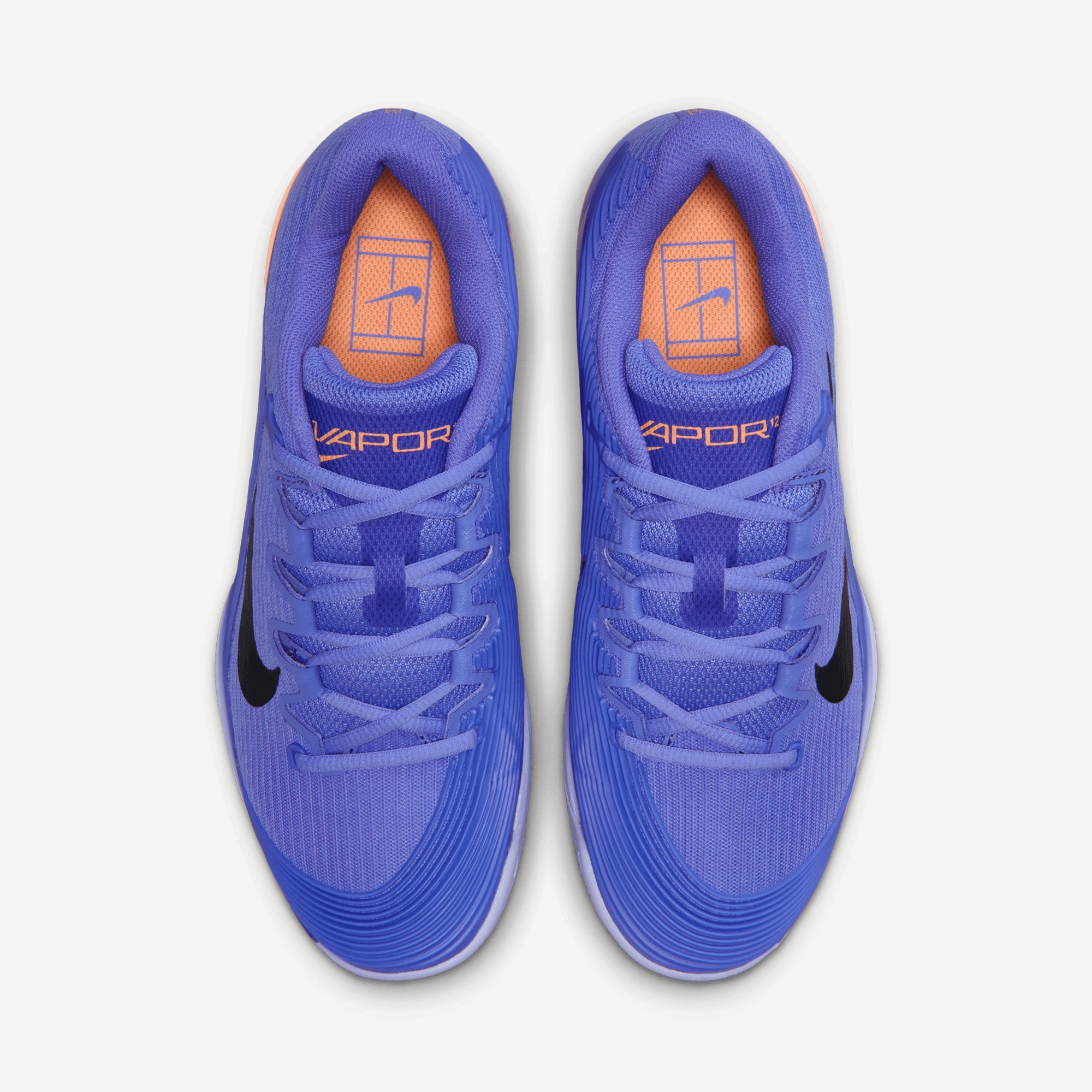 Nike Vapor 12 Women's Clay Court Tennis Shoes - Purple (6)