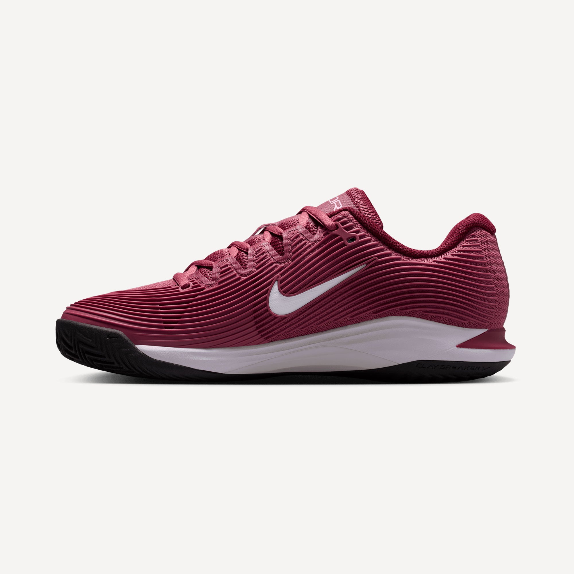 Nike Vapor 12 Women's Clay Court Tennis Shoes - Red (3)