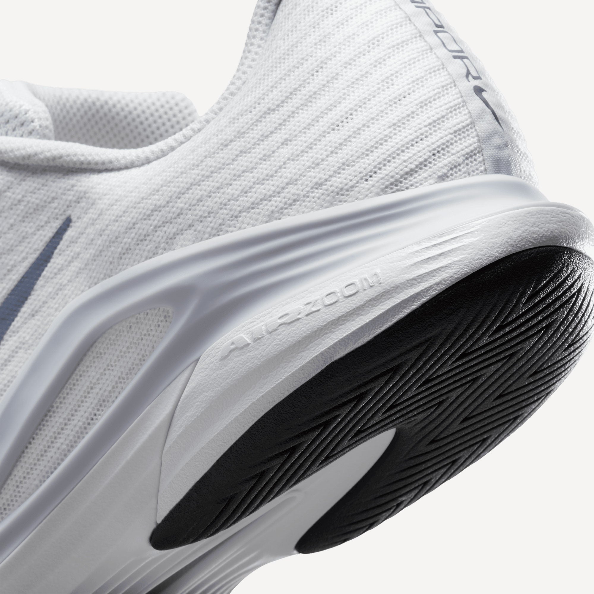 Nike Vapor 12 Women's Hard Court Tennis Shoes - White (8)