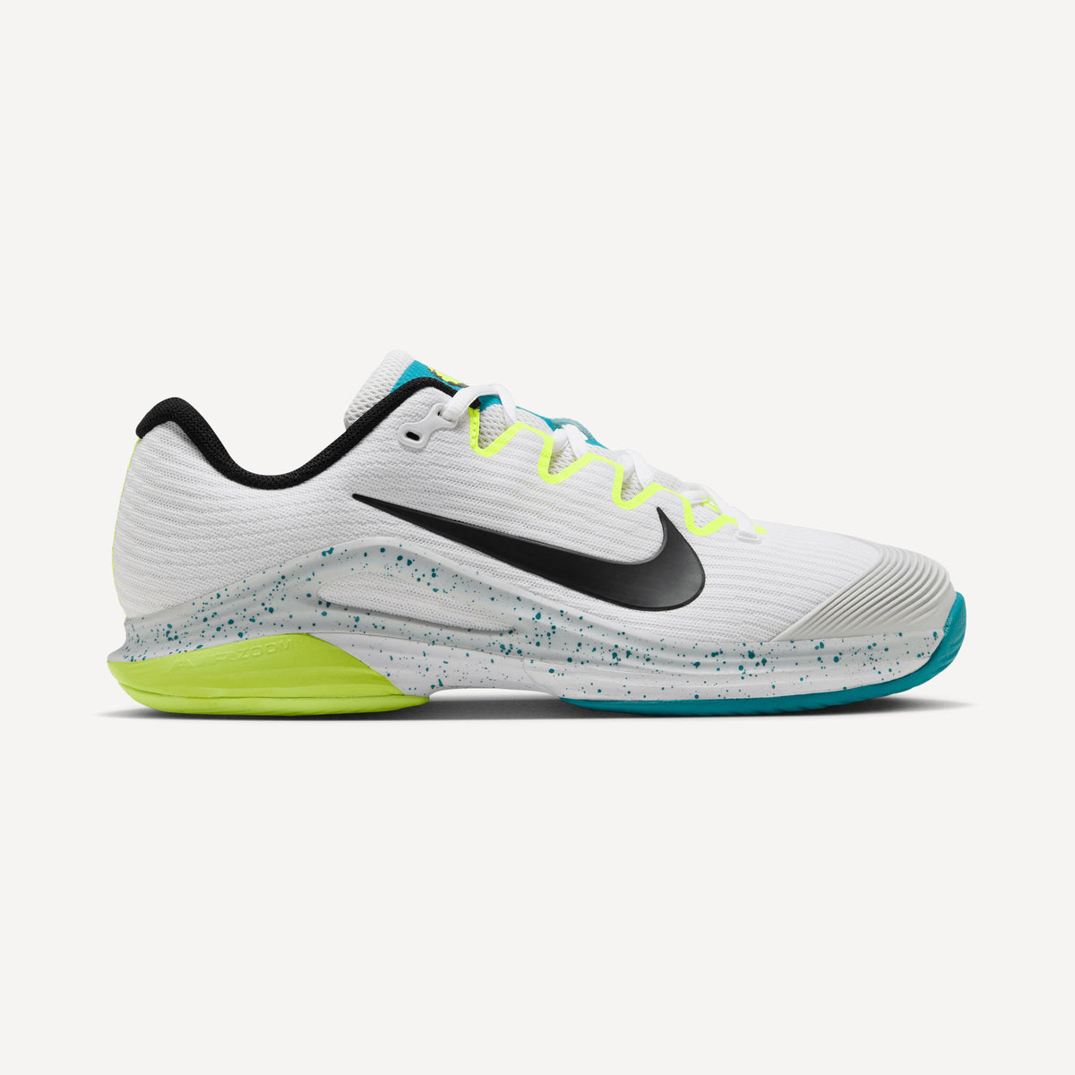 Nike Vapor 12 Women's Hard Court Tennis Shoes - White (1)