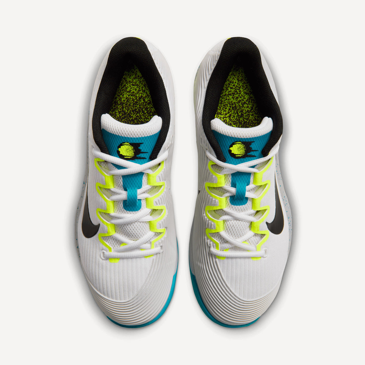 Nike Vapor 12 Women's Hard Court Tennis Shoes - White (6)