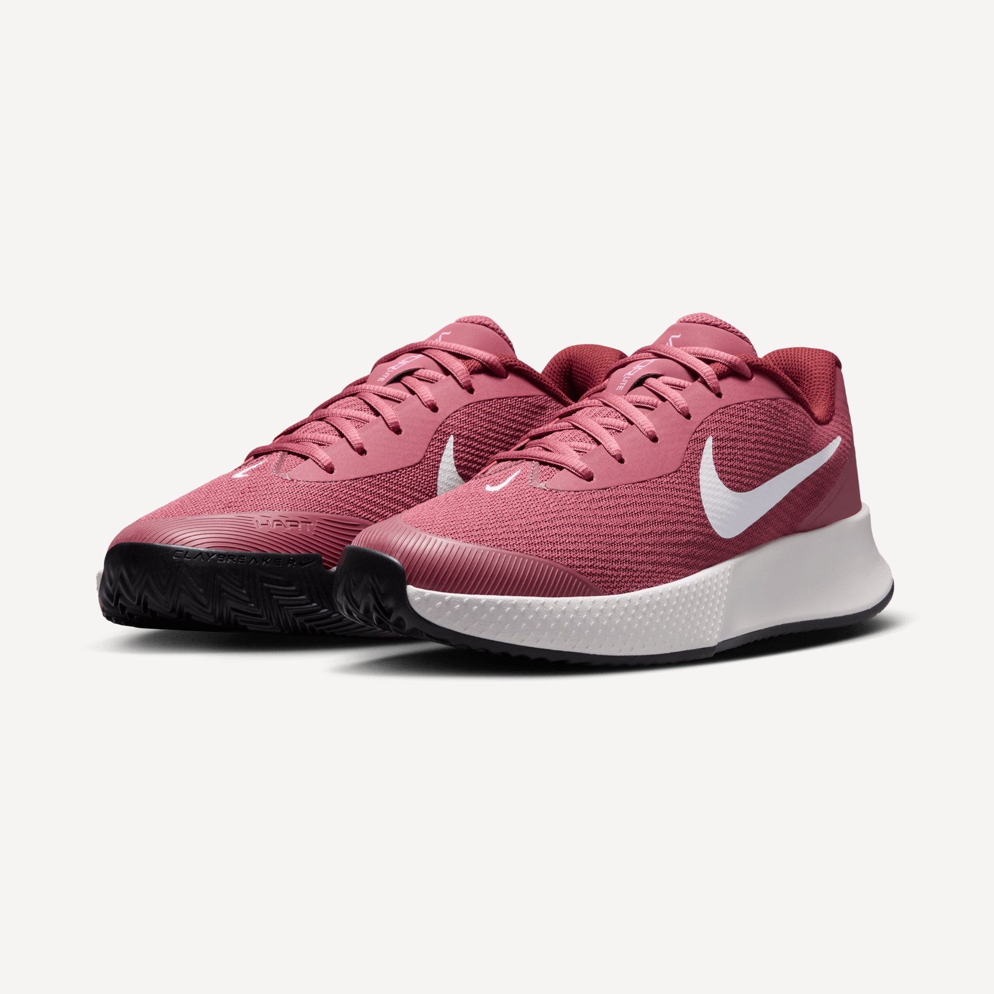 Nike Vapor Lite 3 Women's Clay Court Tennis Shoes - Red (4)