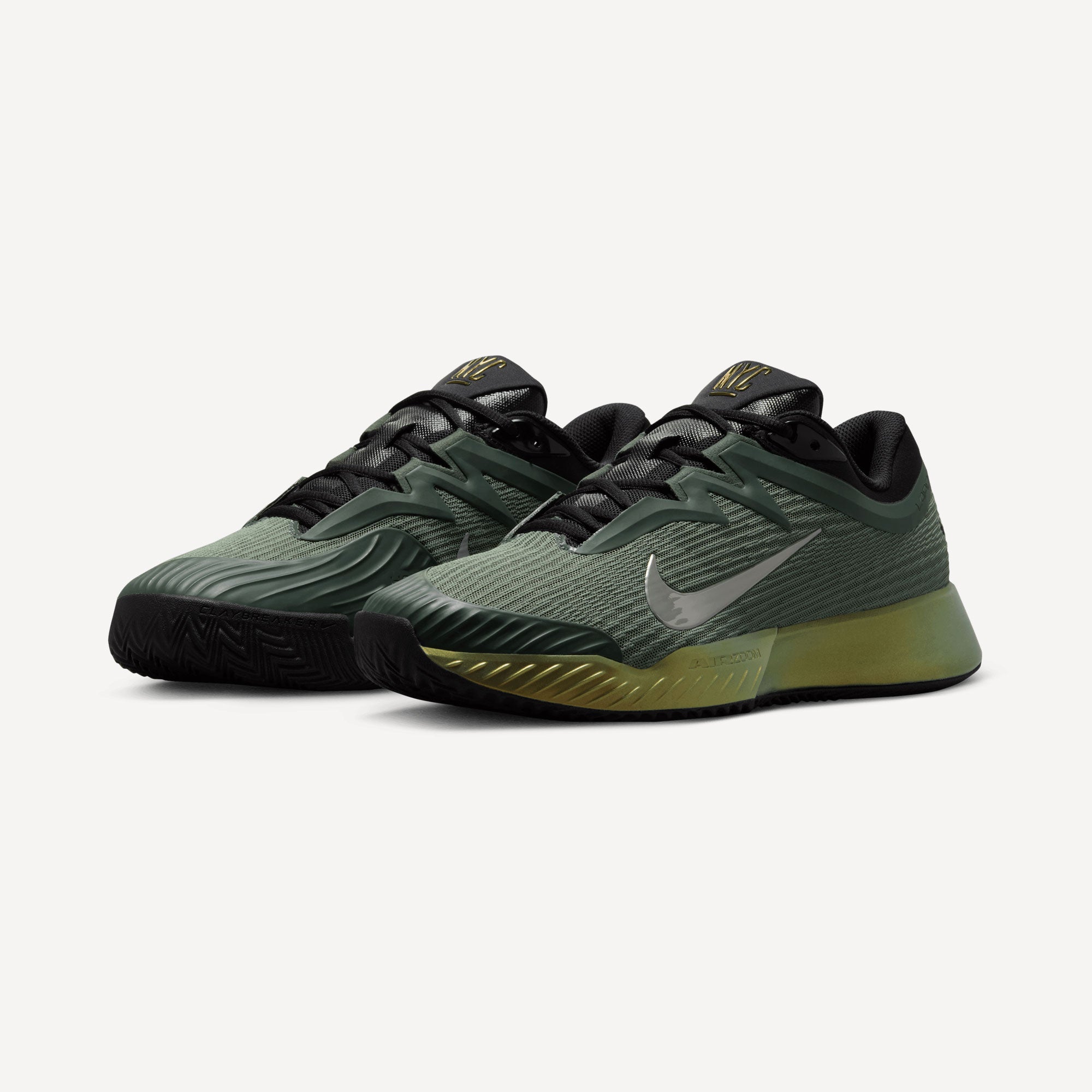 Nike Vapor Pro 3 Premium Men's Clay Court Tennis Shoes - Green (4)