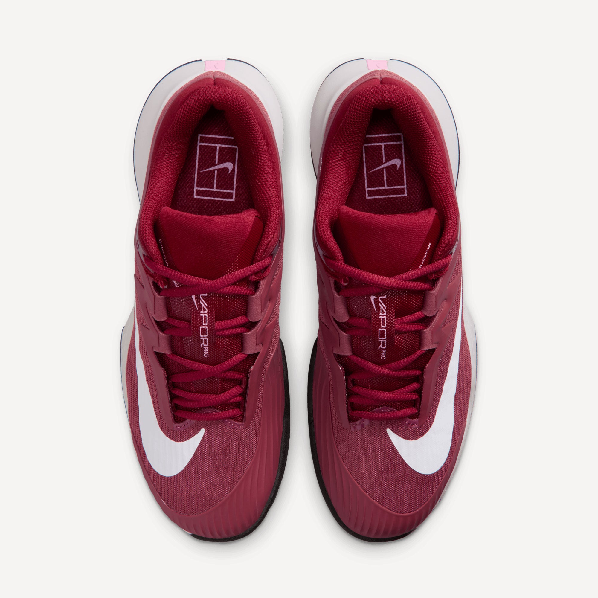 Nike Vapor Pro 3 Women's Clay Court Tennis Shoes - Red (6)