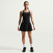 Nike Victory Women's Dri-FIT High-Waisted Pleated Tennis Skirt - Black (1)