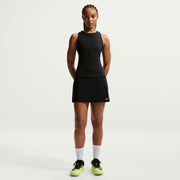 Nike Victory Women's Dri-FIT Mid-Rise Straight Tennis Skirt - Black (1)