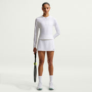 Nike Victory Women's Dri-FIT Mid-Rise Straight Tennis Skirt - White (1)