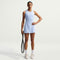 Nike Victory Women's Dri-FIT Mid-Rise Straight Tennis Skirt - Blue (1)