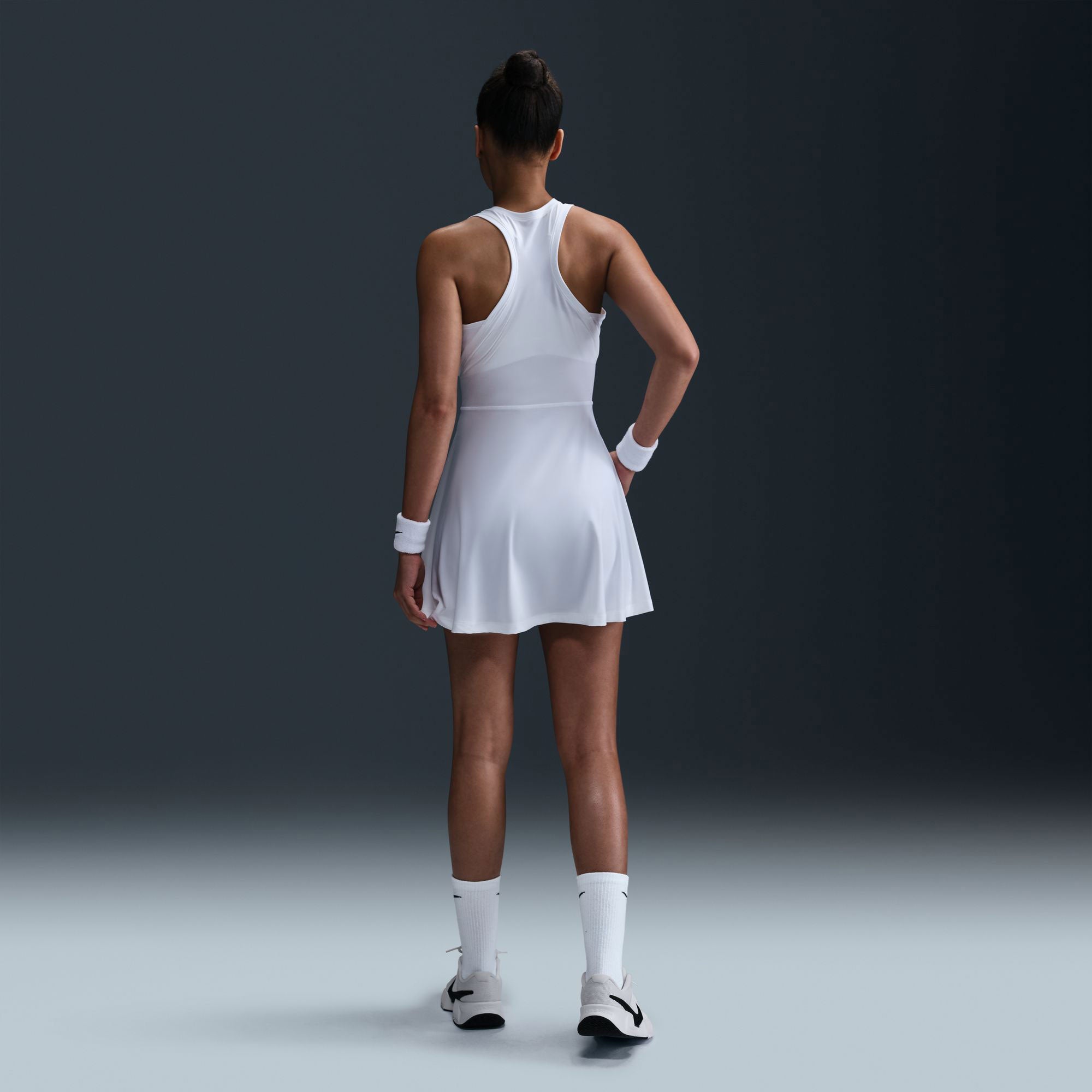 Nike Victory Women's Dri-FIT Tennis Dress - White (2)