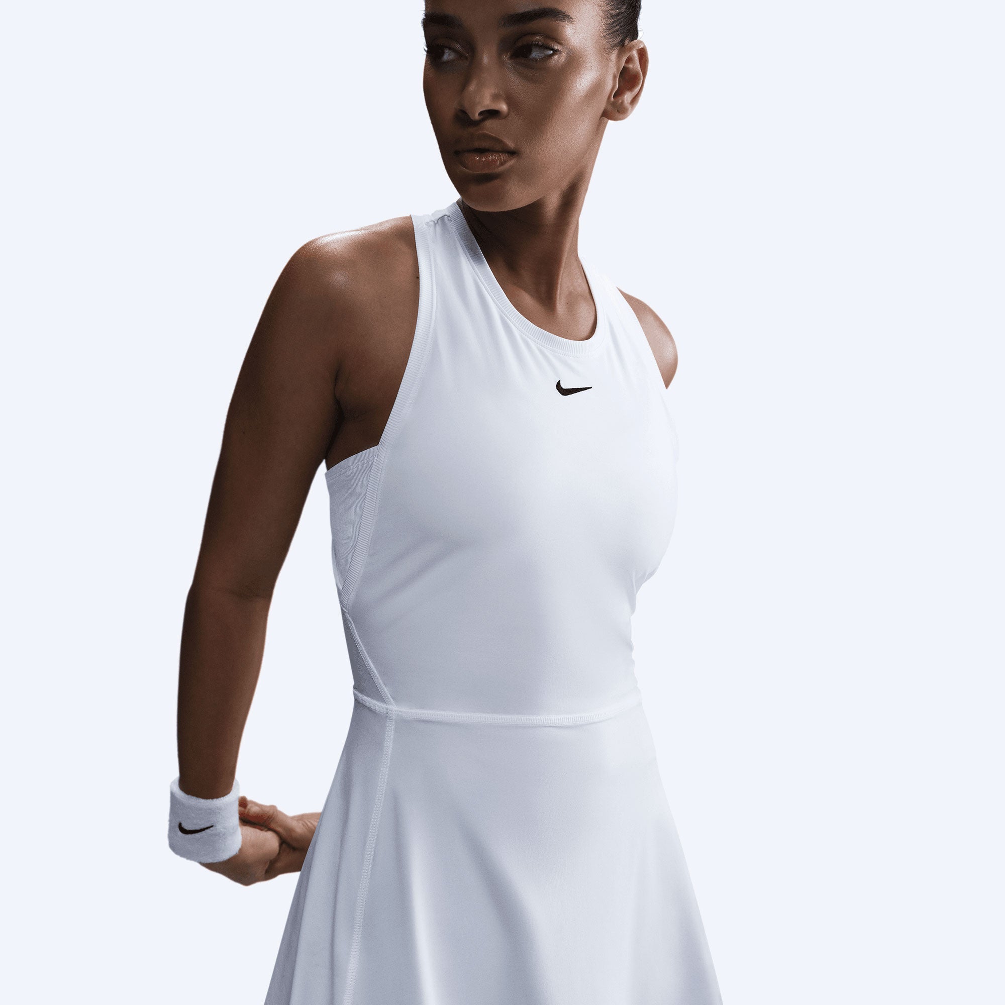 Nike Victory Women's Dri-FIT Tennis Dress - White (3)