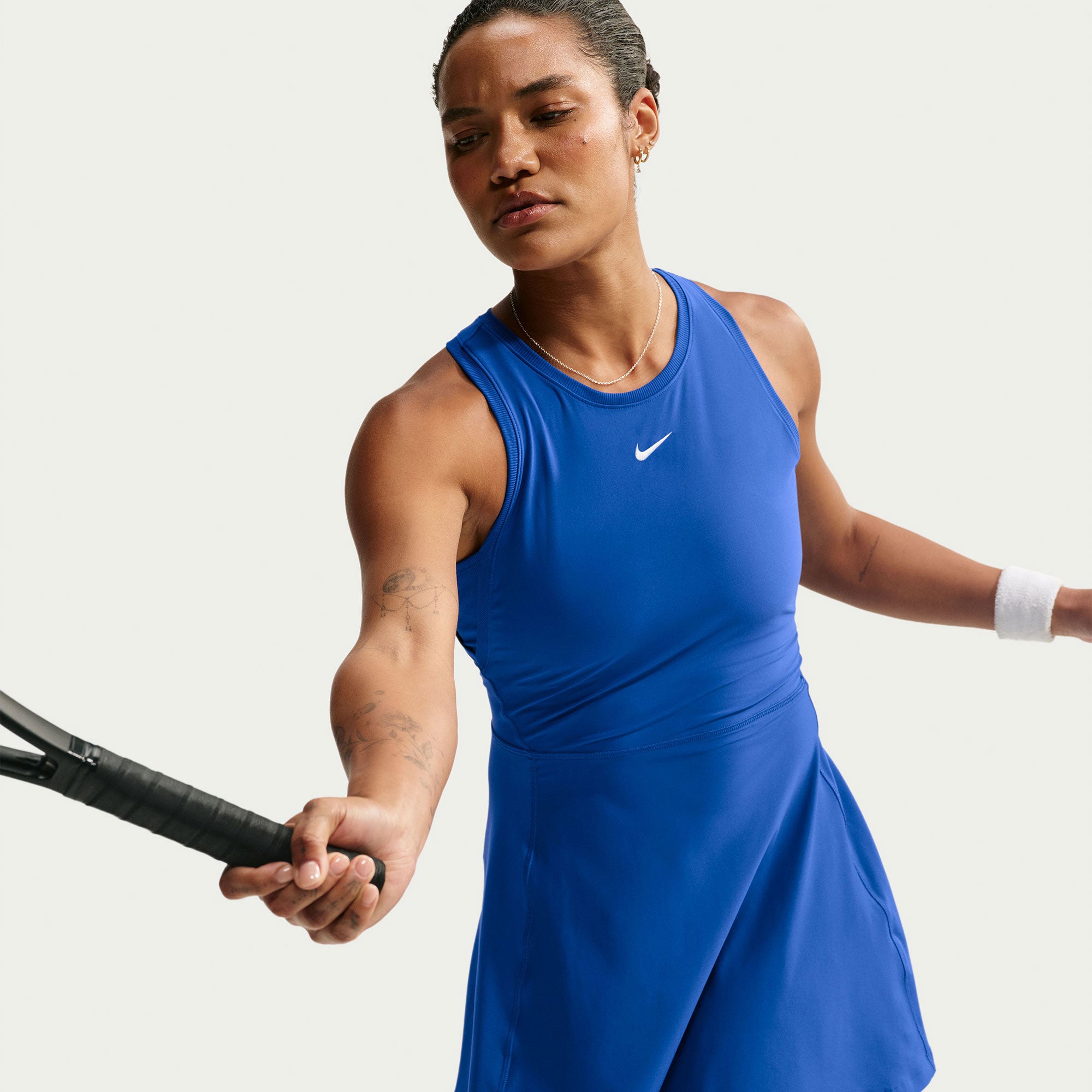 Nike Victory Women's Dri-FIT Tennis Dress - Blue (3)