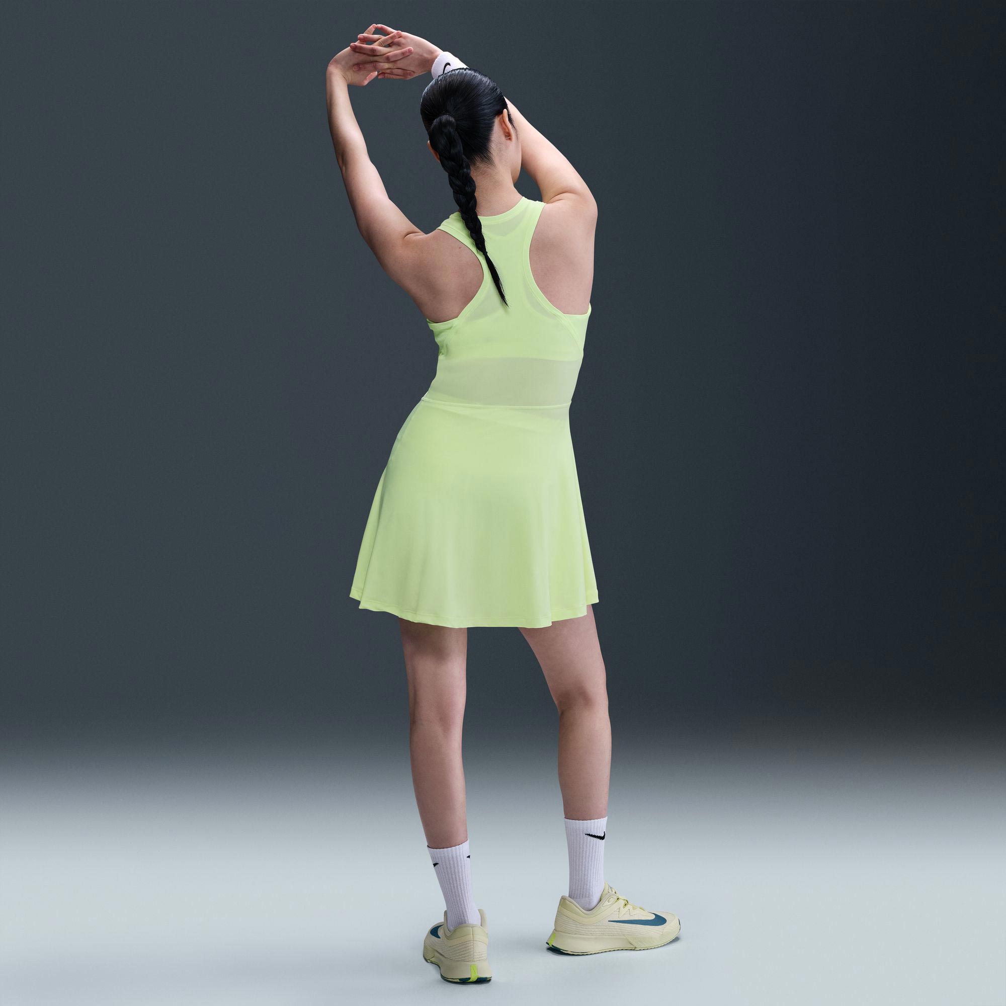 Nike Victory Women's Dri-FIT Tennis Dress - Yellow (2)
