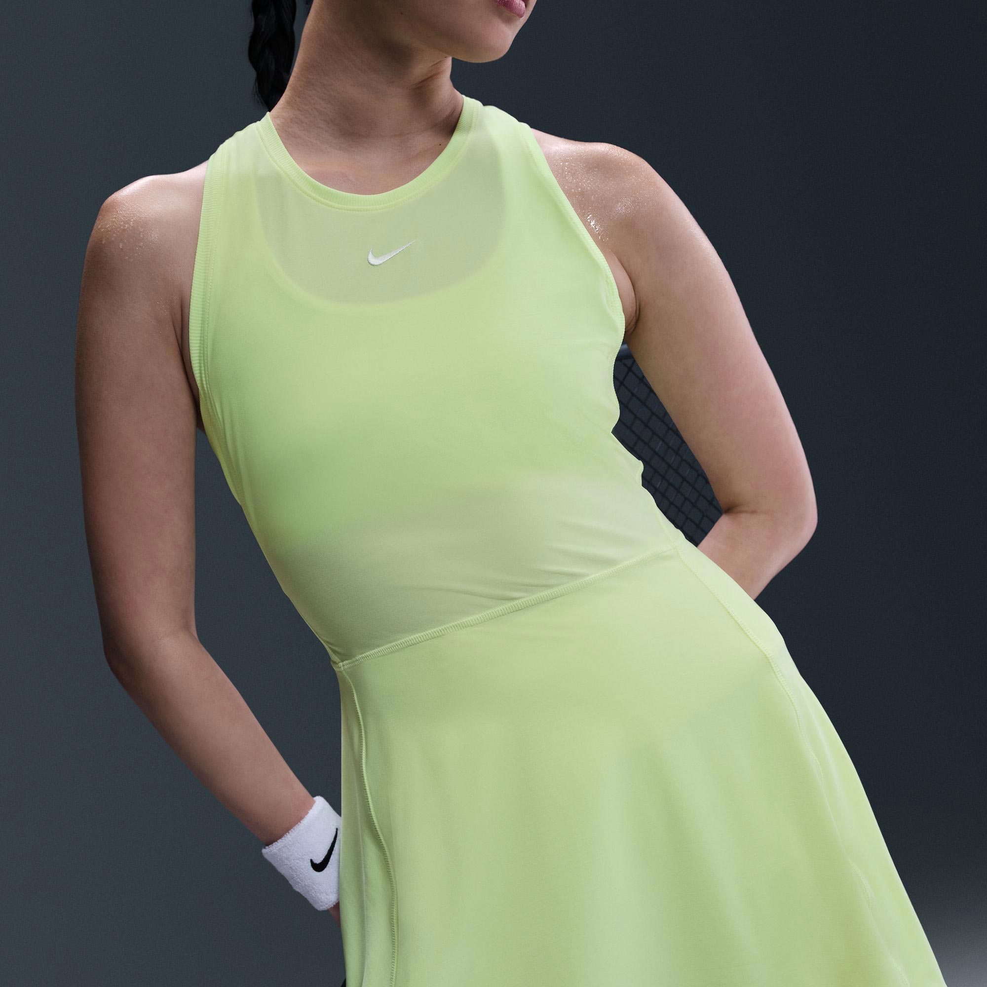 Nike Victory Women's Dri-FIT Tennis Dress - Yellow (3)