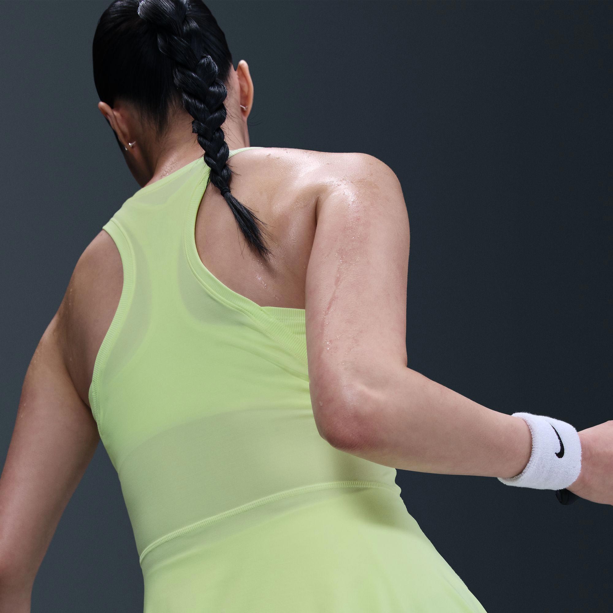 Nike Victory Women's Dri-FIT Tennis Dress - Yellow (4)