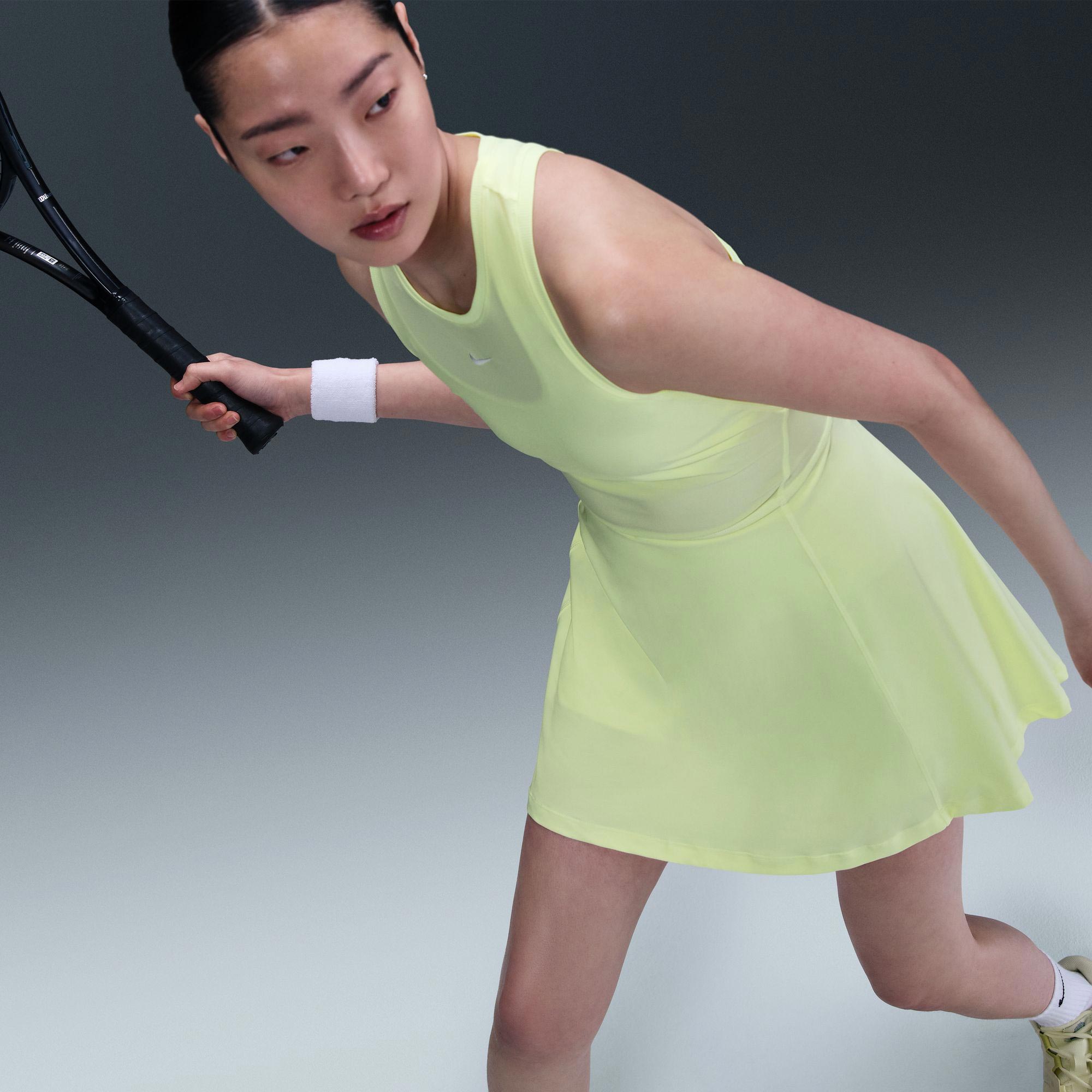 Nike Victory Women's Dri-FIT Tennis Dress - Yellow (5)