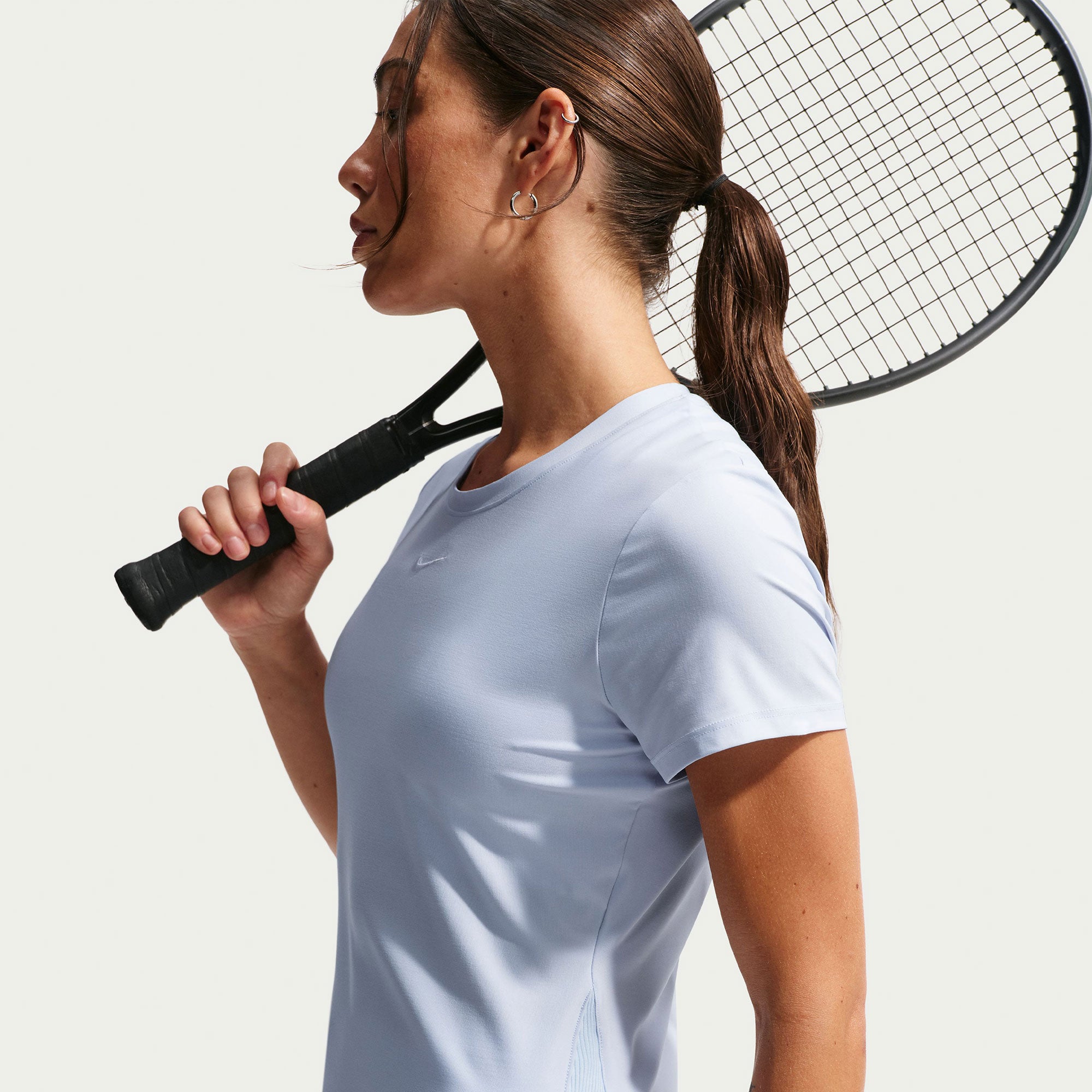 Nike Victory Women's Dri-FIT Tennis Shirt - Blue (2)