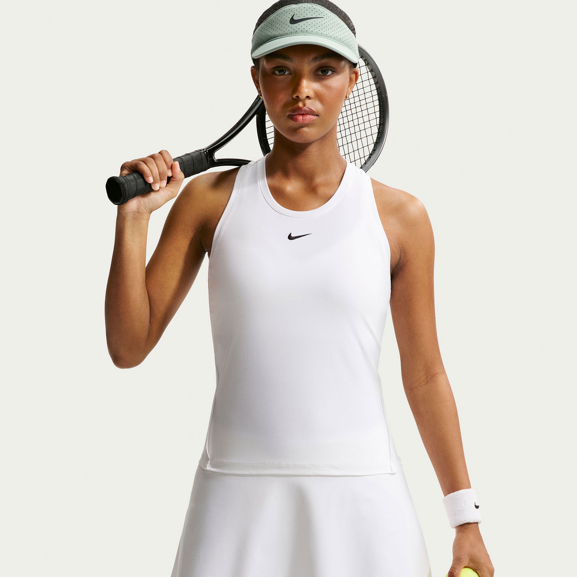 Nike Victory Women's Dri-FIT Tennis Tank - White (3)