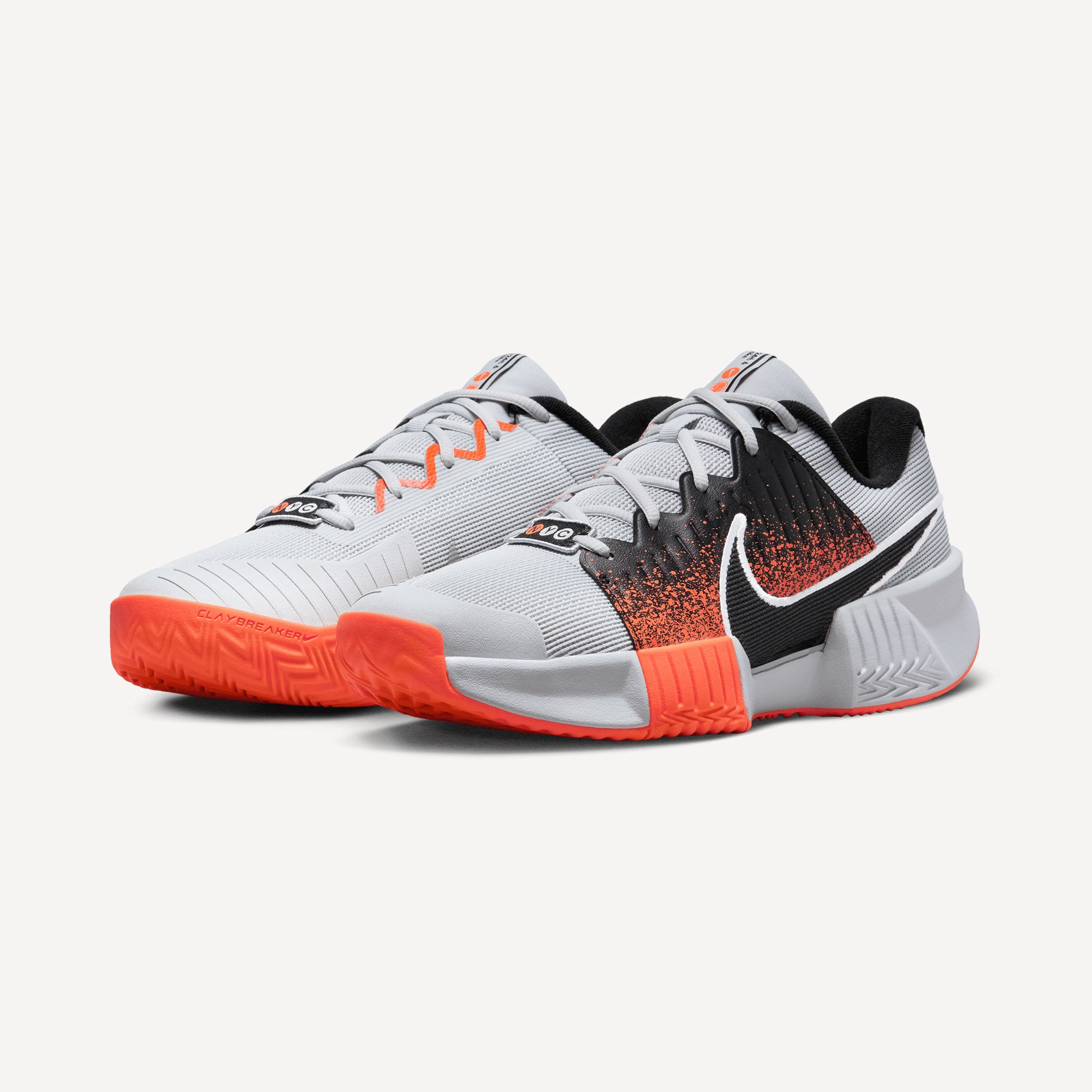 NikeCourt GP Challenge Pro Premium Men's Clay Court Tennis Shoes - Grey (4)