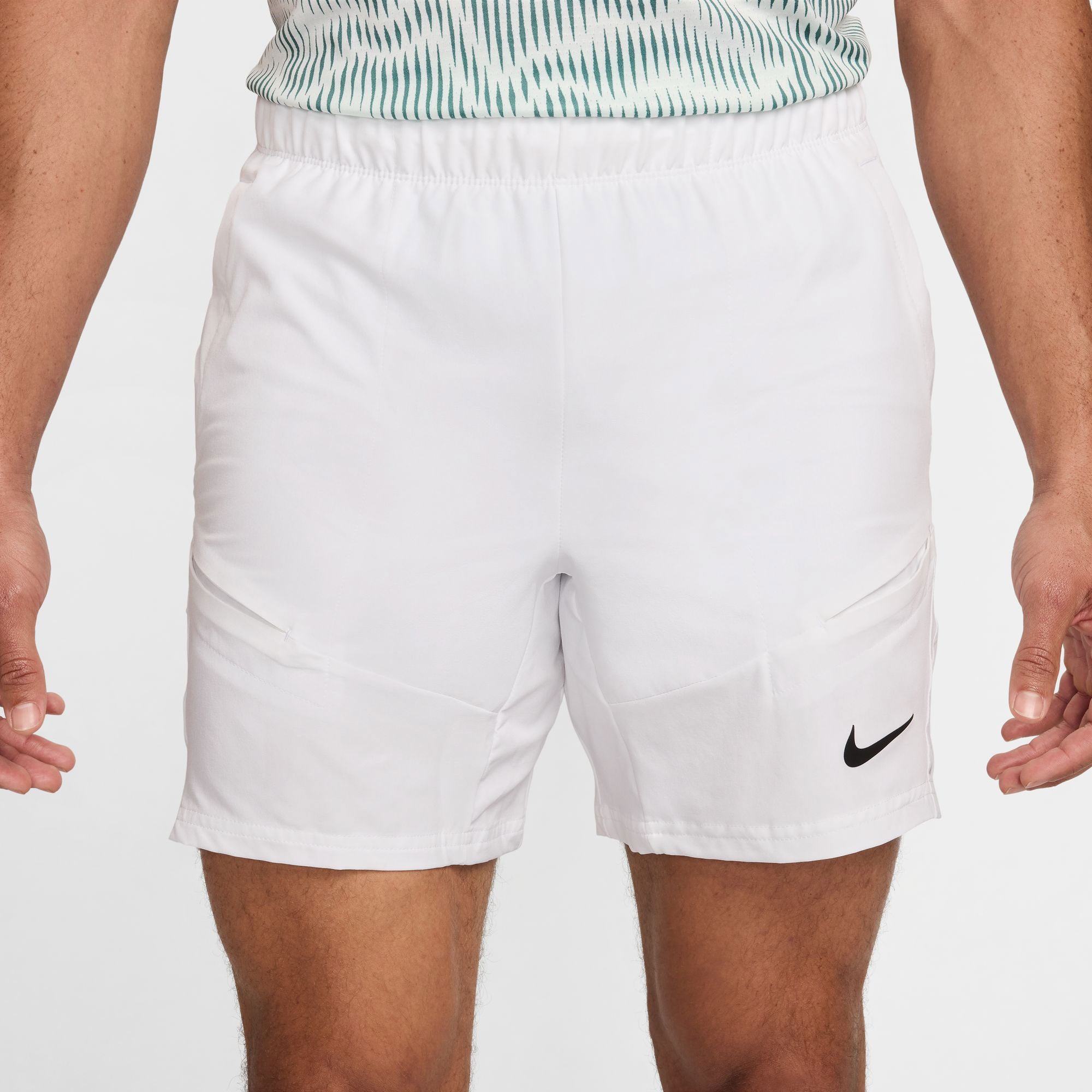 NikeCourt Advantage London Men's Dri-FIT 7-Inch Tennis Shorts - White (3)