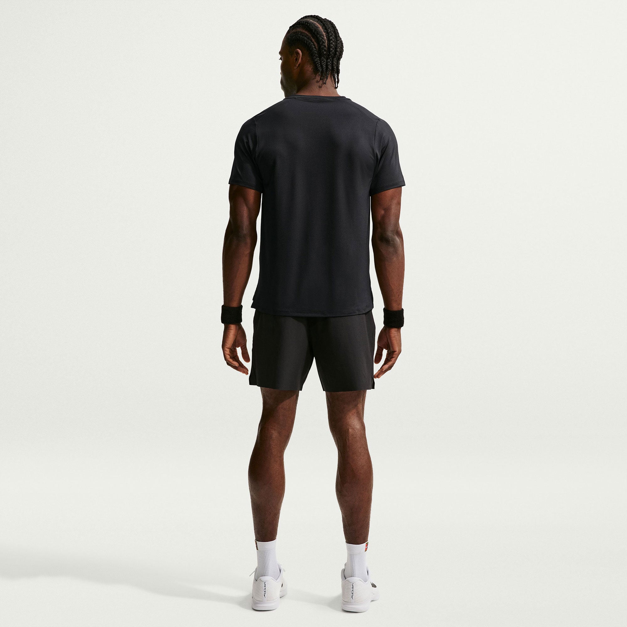 NikeCourt Advantage Men's Dri-FIT 6-Inch Tennis Shorts - Black (2)