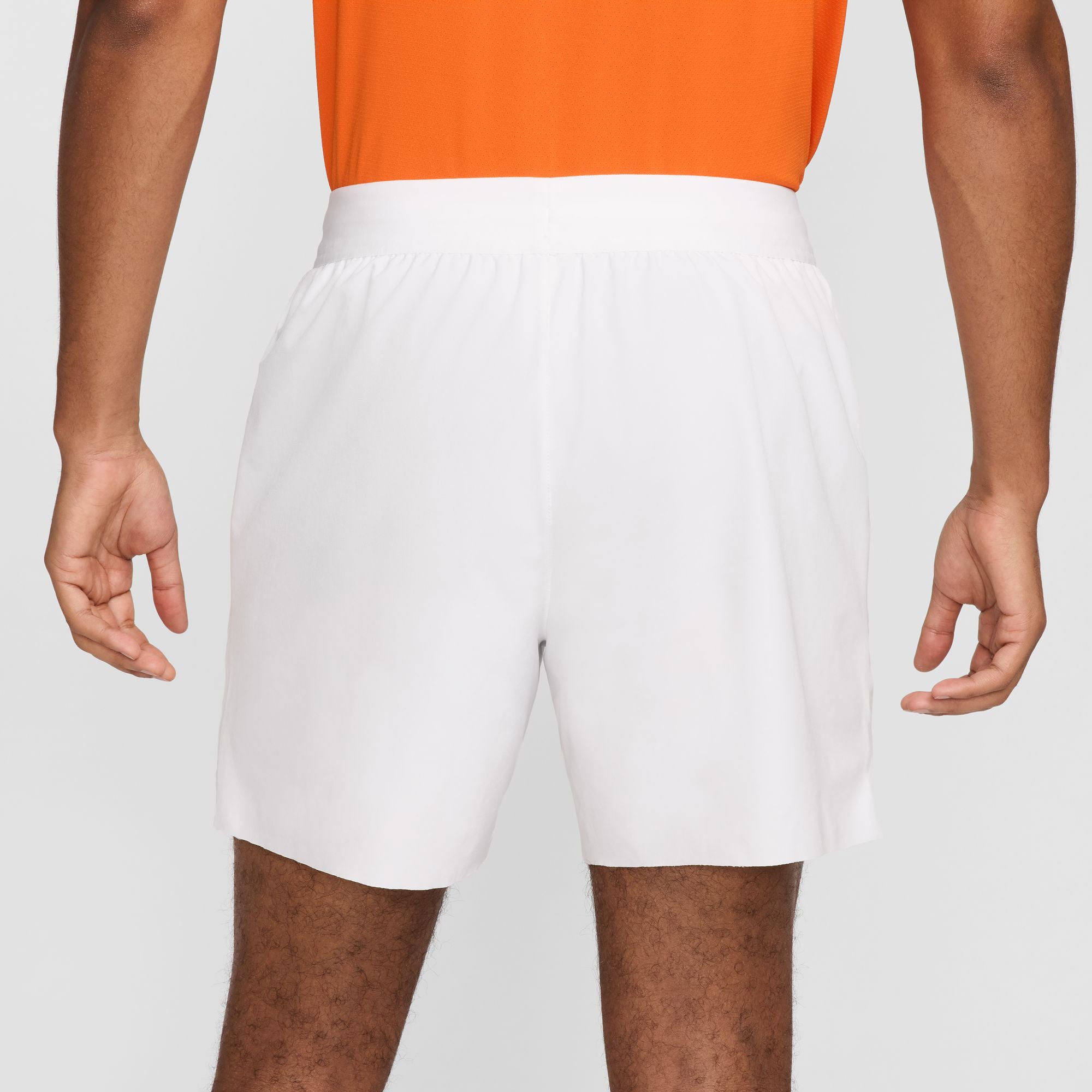 NikeCourt Advantage Men's Dri-FIT 6-Inch Tennis Shorts - White (2)