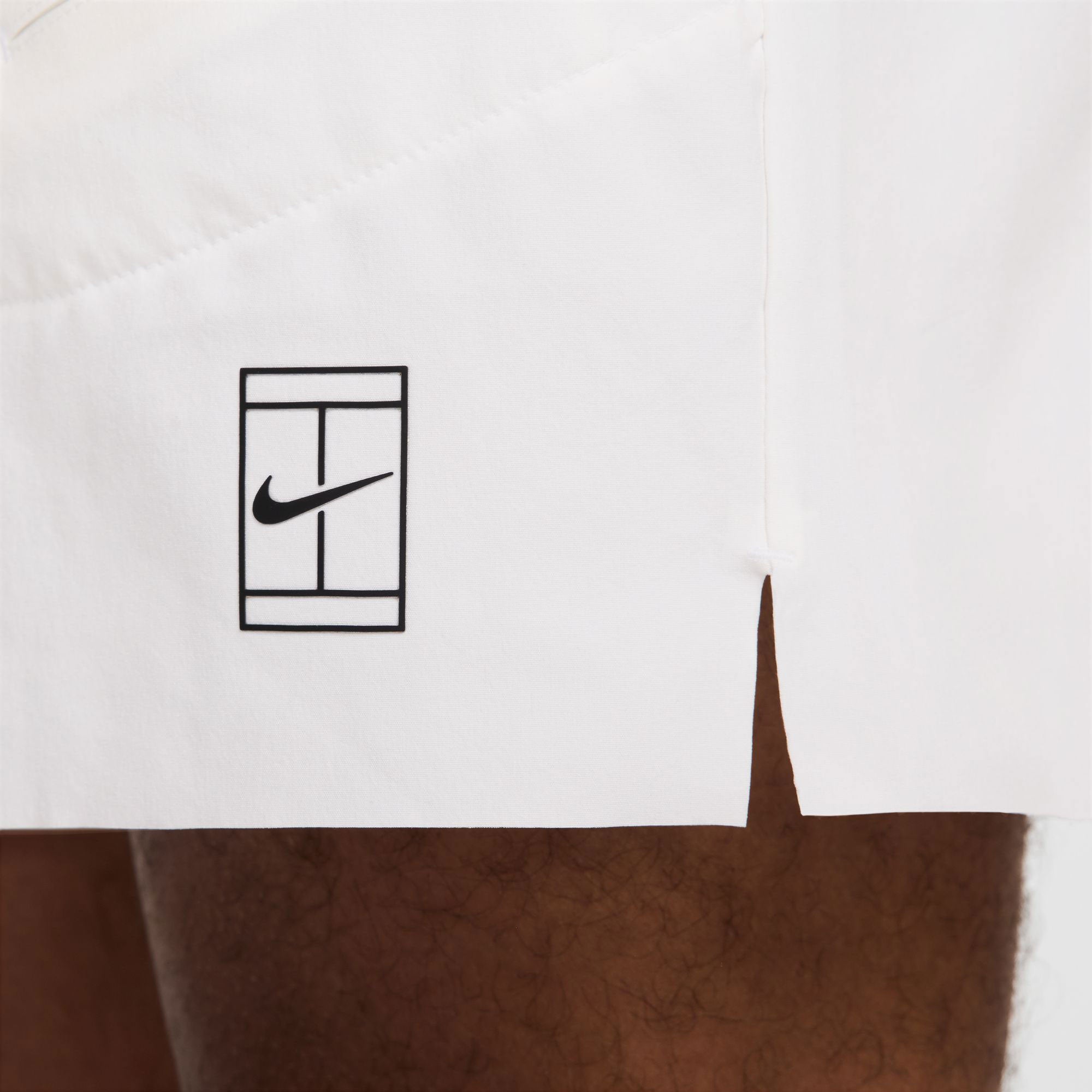 NikeCourt Advantage Men's Dri-FIT 6-Inch Tennis Shorts - White (6)