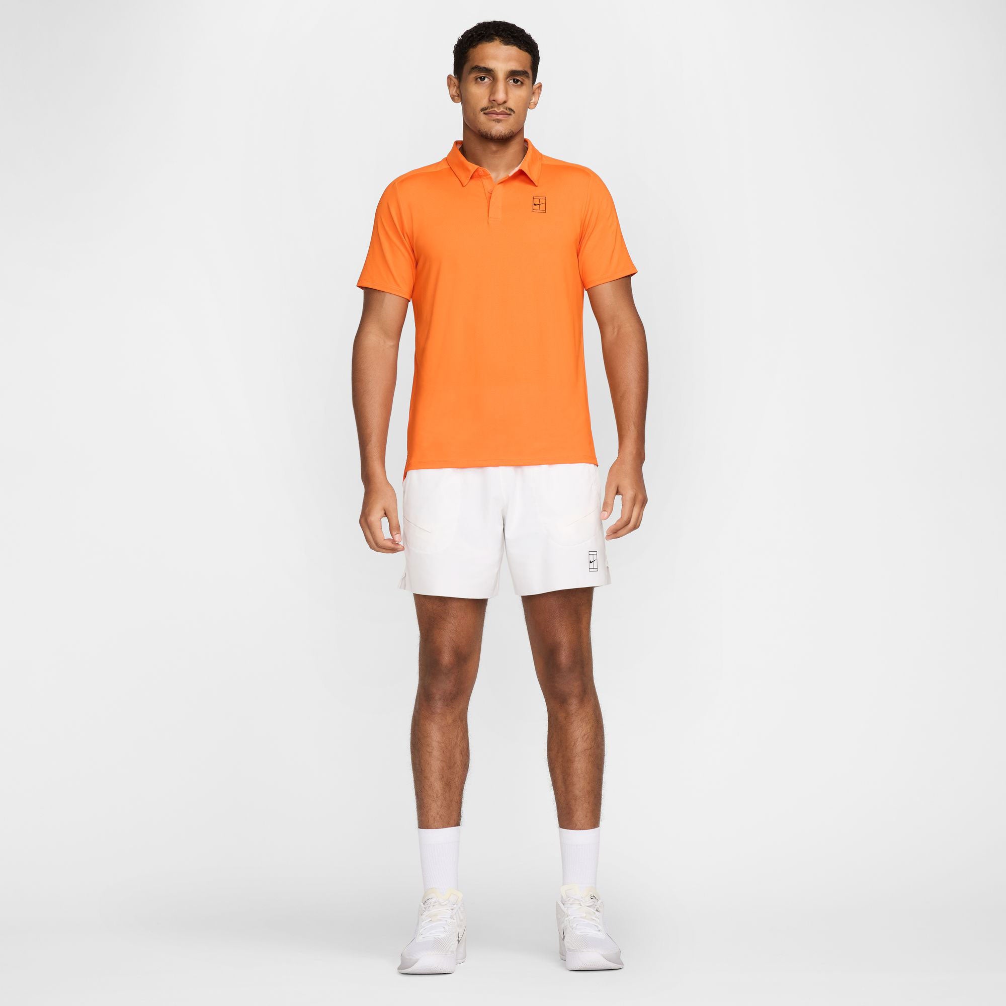 NikeCourt Advantage Men's Dri-FIT 6-Inch Tennis Shorts - White (7)