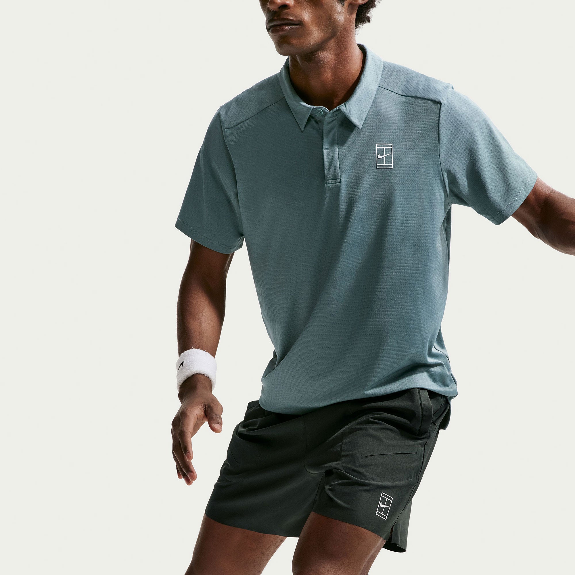 NikeCourt Advantage Men's Dri-FIT 6-Inch Tennis Shorts - Green (5)