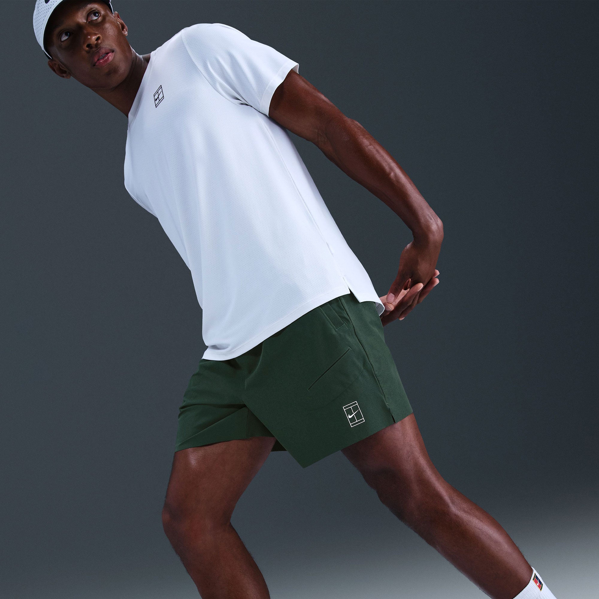 NikeCourt Advantage Men's Dri-FIT 6-Inch Tennis Shorts - Green (5)