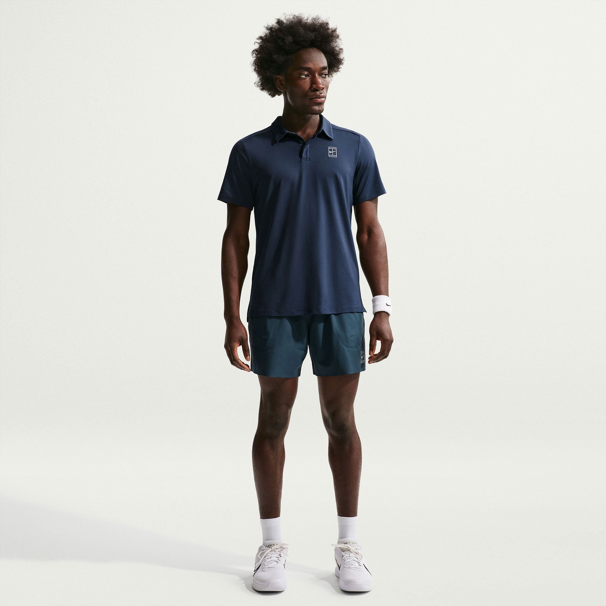 NikeCourt Advantage Men's Dri-FIT 6-Inch Tennis Shorts - Dark Blue (1)