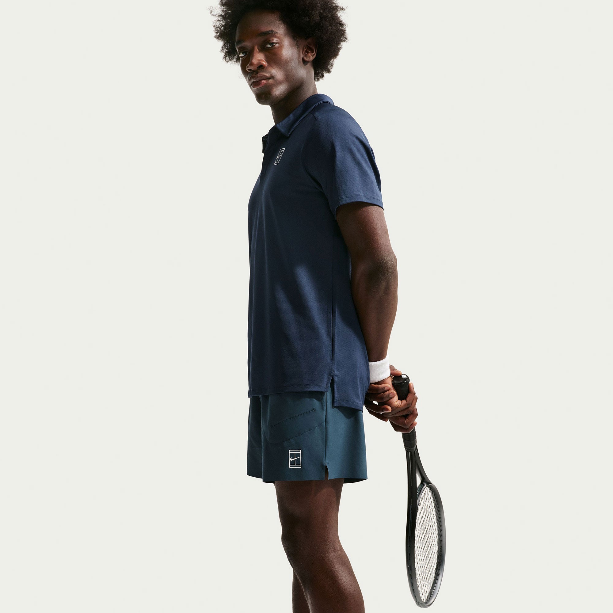 NikeCourt Advantage Men's Dri-FIT 6-Inch Tennis Shorts - Dark Blue (3)