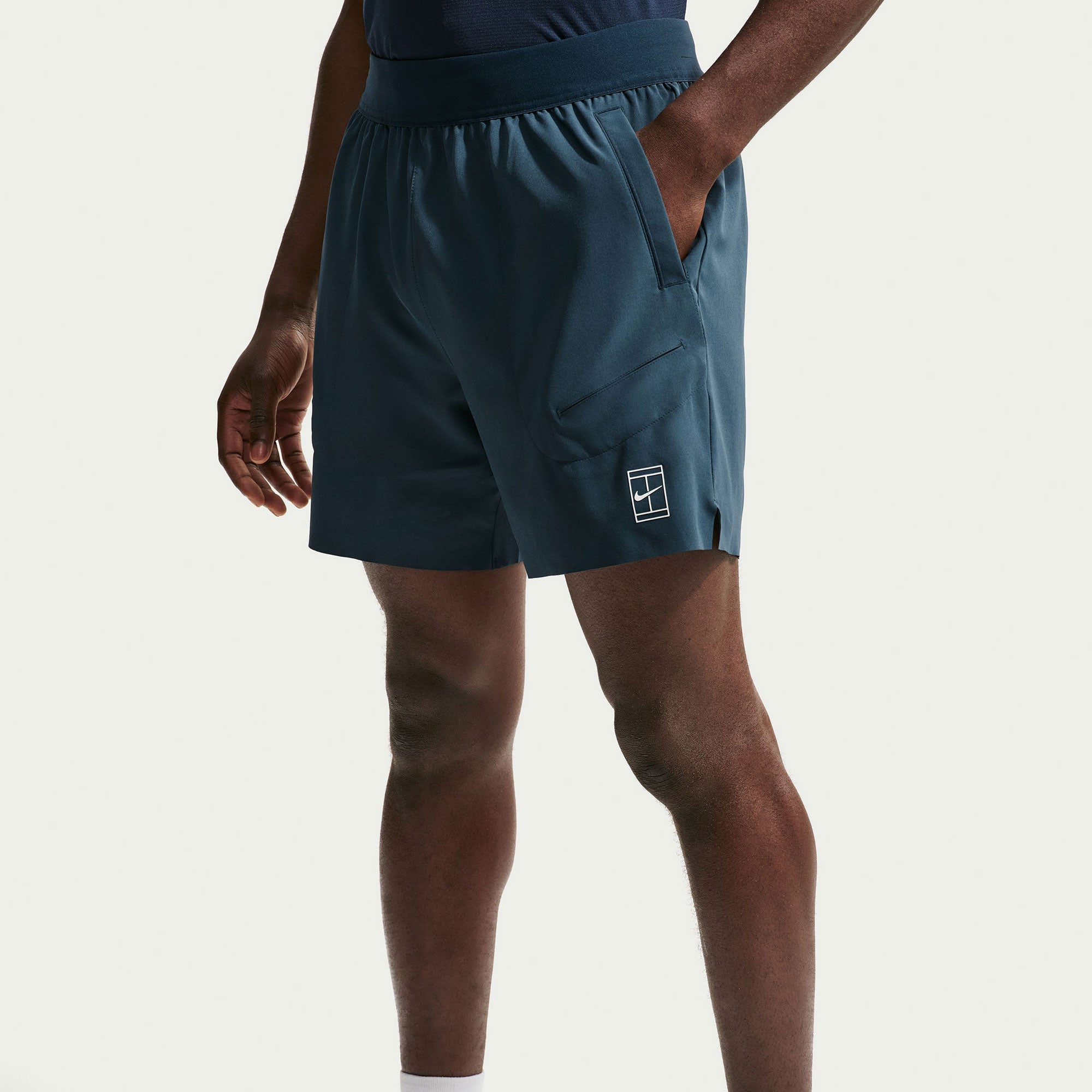 NikeCourt Advantage Men's Dri-FIT 6-Inch Tennis Shorts - Dark Blue